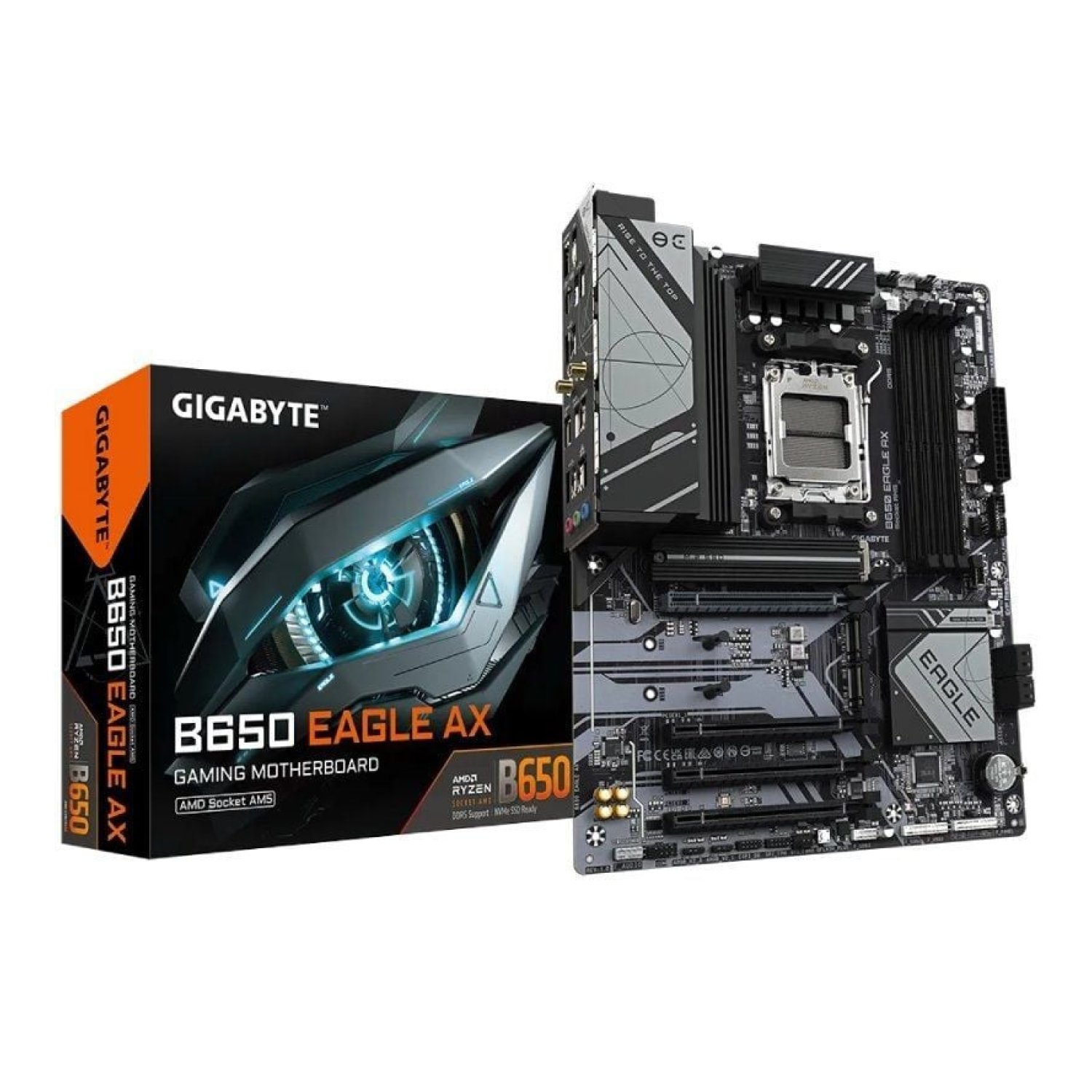 Gigabyte B650 Eagle AX · Socket AM5 · DDR5 · PCIe 5.0