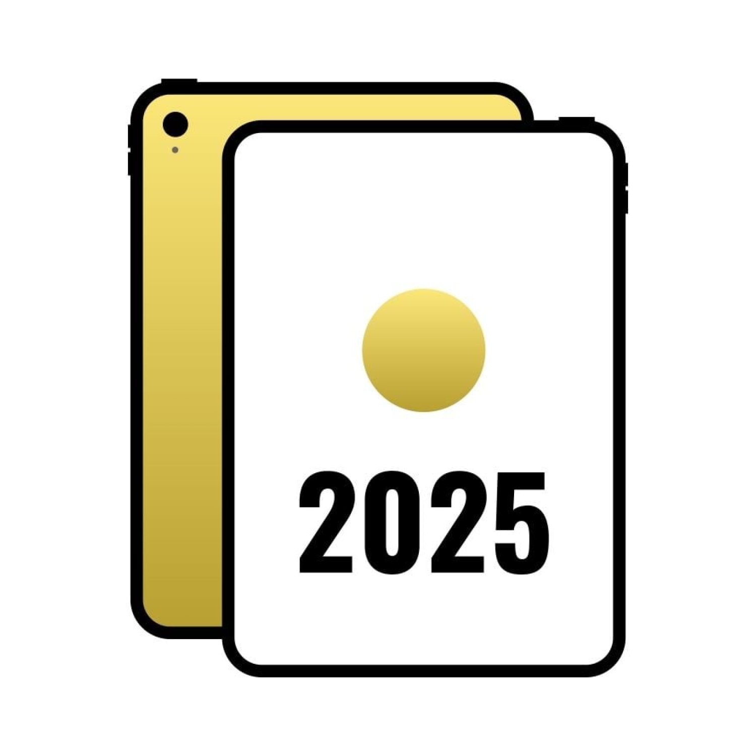 Apple iPad 11" 2025 · A16 Bionic · 128GB · WiFi · Amarillo