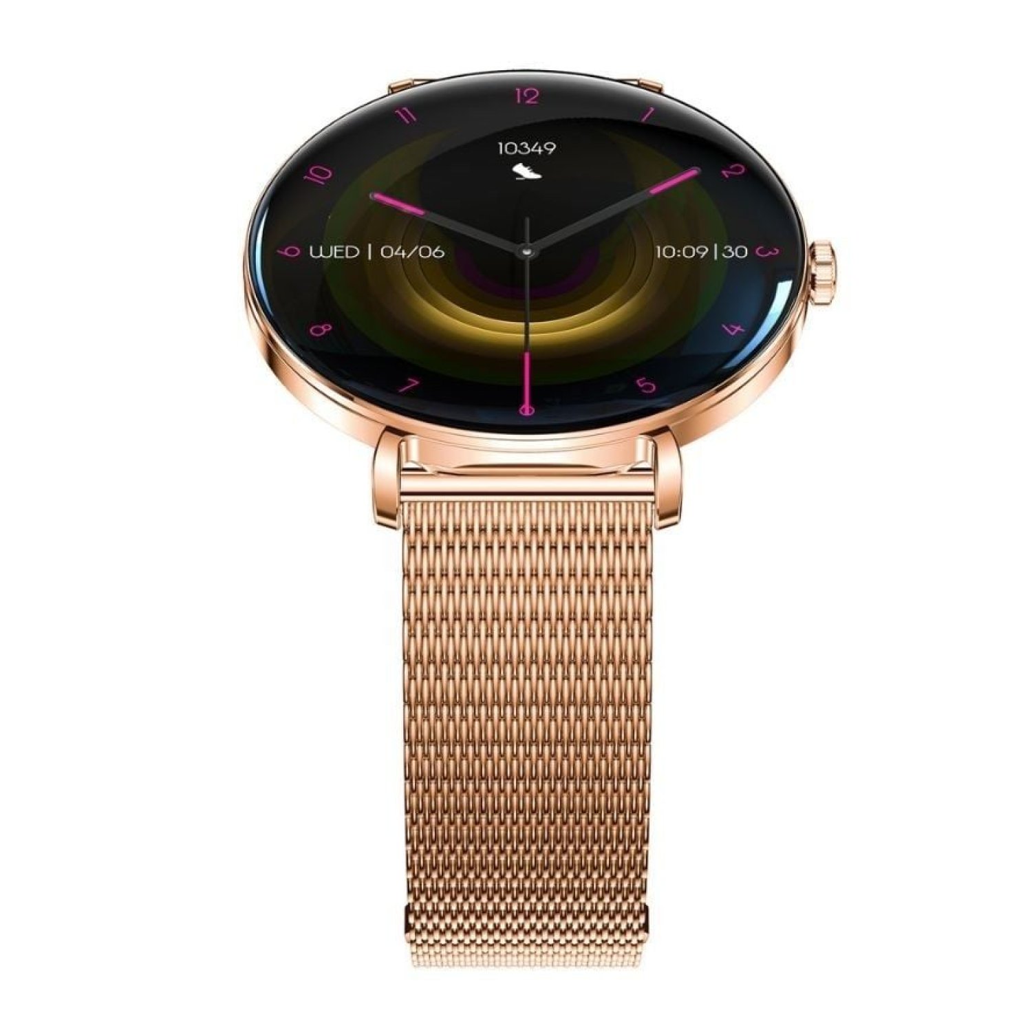 Forever Smartwatch Lucca SB-370 · Oro Rosa · Notificaciones · Frecuencia Cardiaca