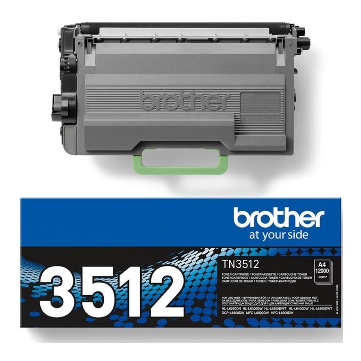 Brother TN-3512 · Tóner Original · Negro