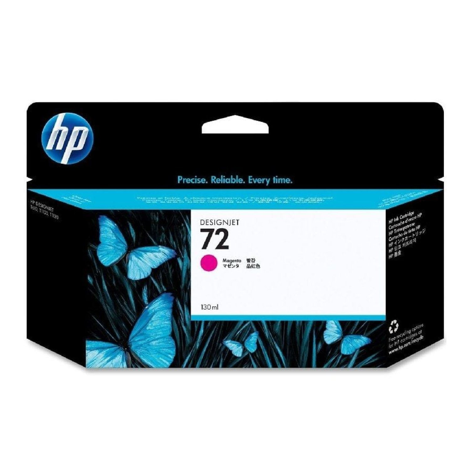 HP Cartucho Tinta Original nº72 · Magenta