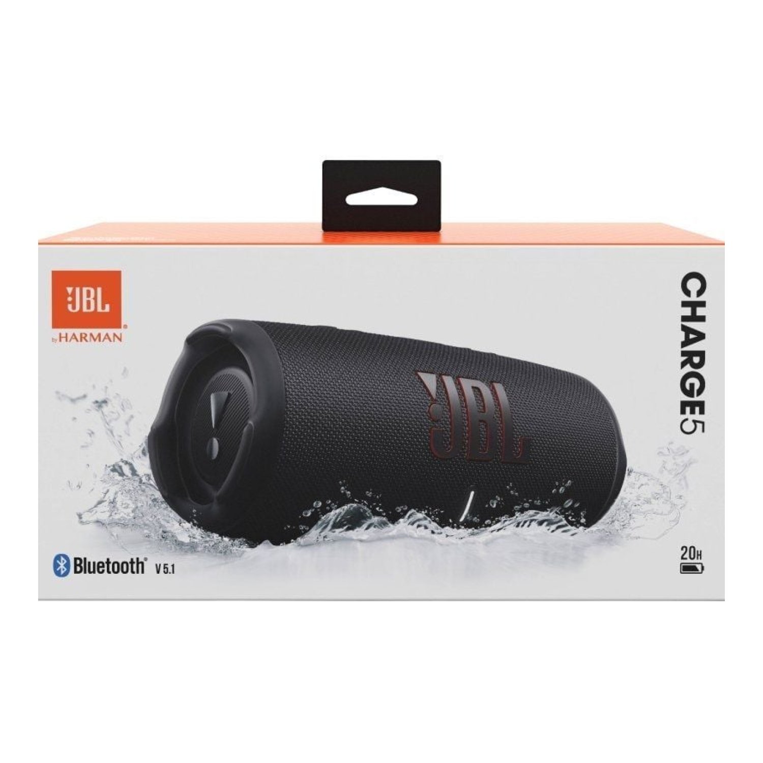 JBL Charge 5 · Altavoz Bluetooth · 40W · Negro
