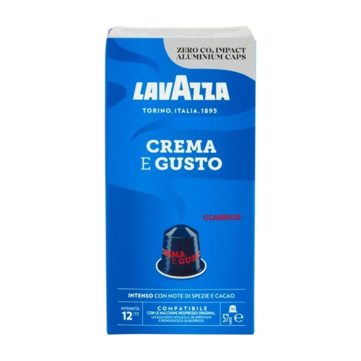 Lavazza Crema e Gusto · Cápsulas Nespresso · Caja 10 unidades