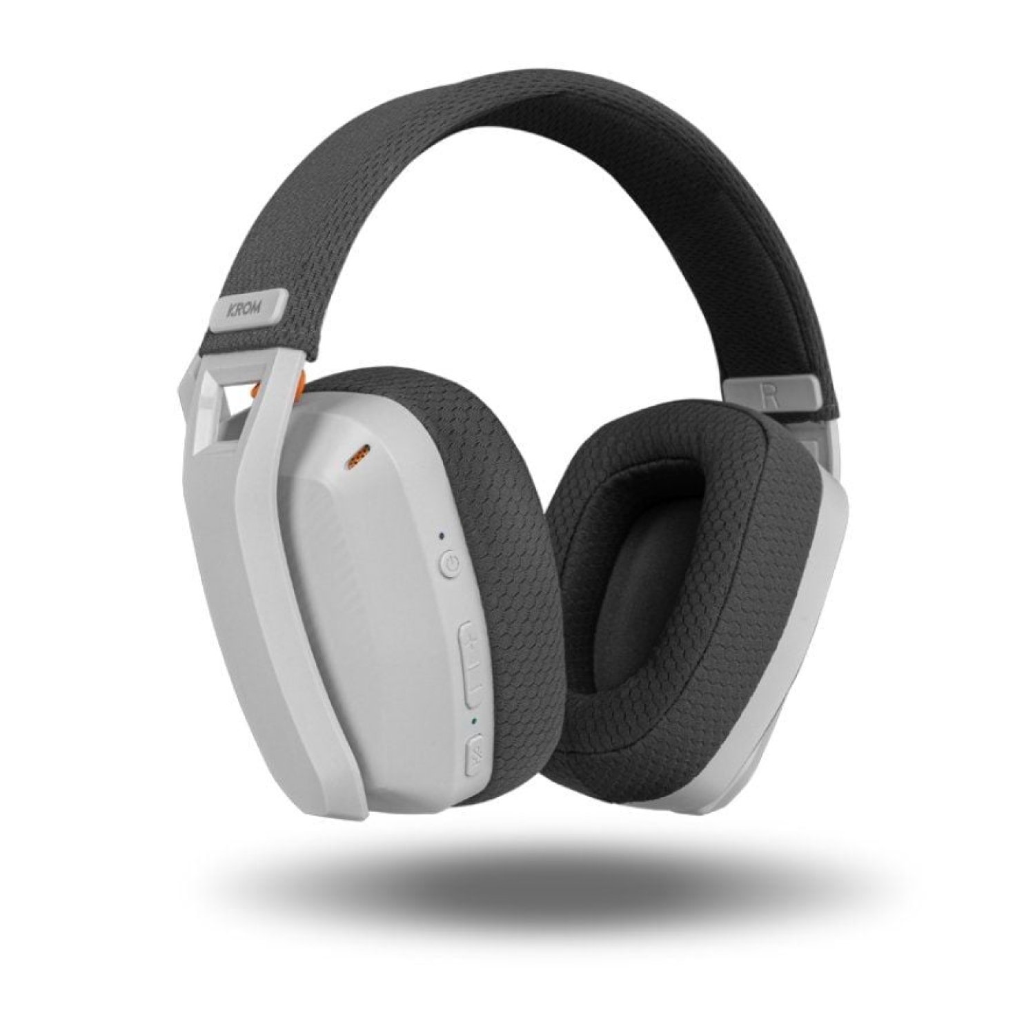 Krom Kanji · Auriculares Gaming Inalámbricos · Bluetooth · Micrófono · Blancos