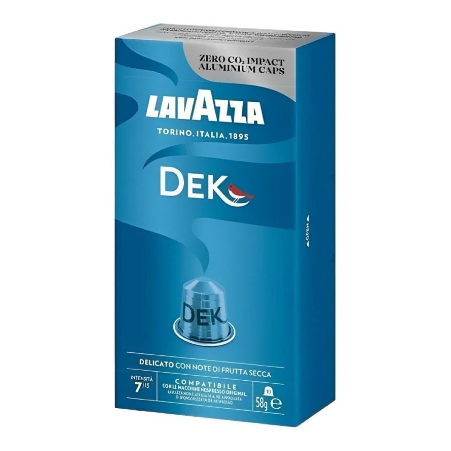 Lavazza · Cápsulas Espresso Descafeinado · Compatibles Nespresso · 10 unidades
