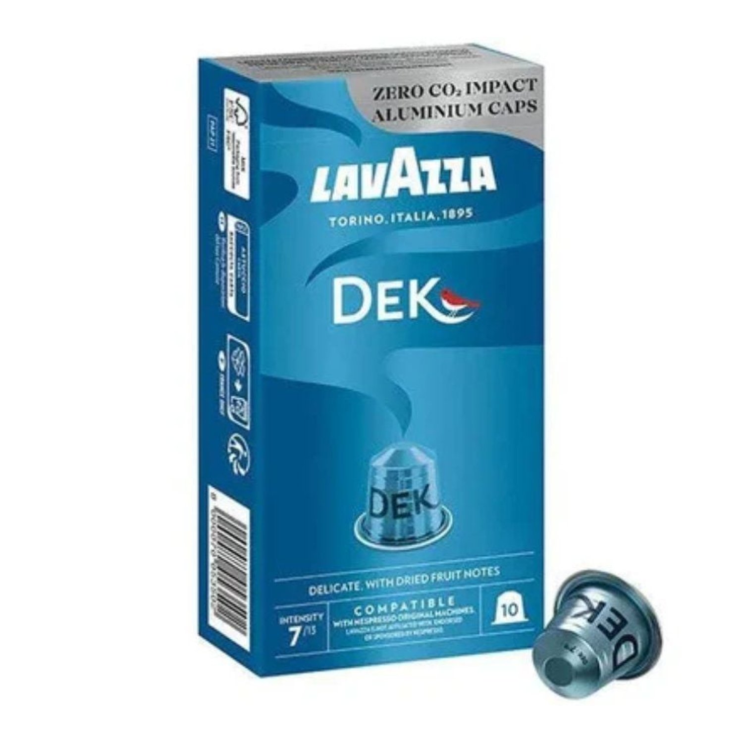 Lavazza · Cápsulas Espresso Descafeinado · Compatibles Nespresso · 10 unidades