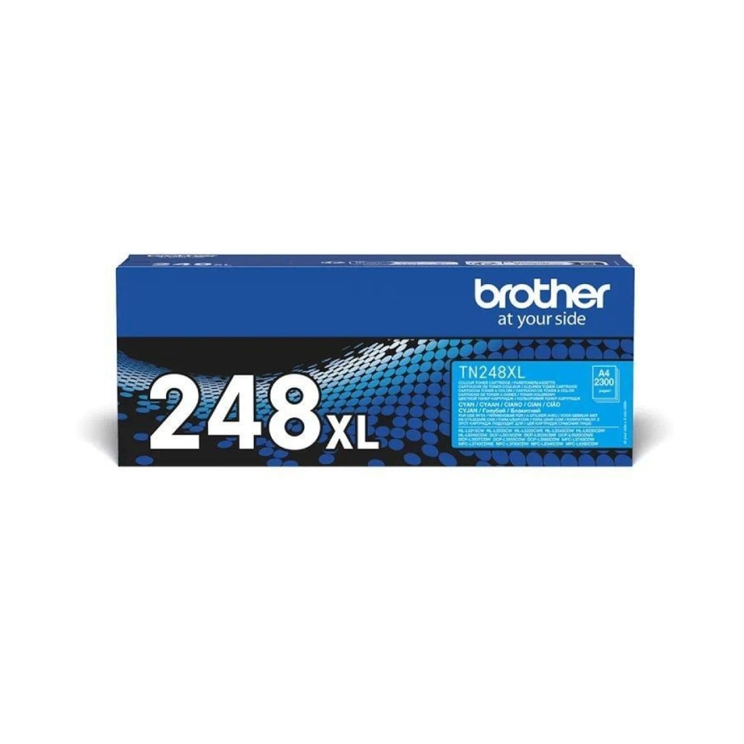 Brother TN248XLC · Tóner Original · Alta Capacidad · Cian
