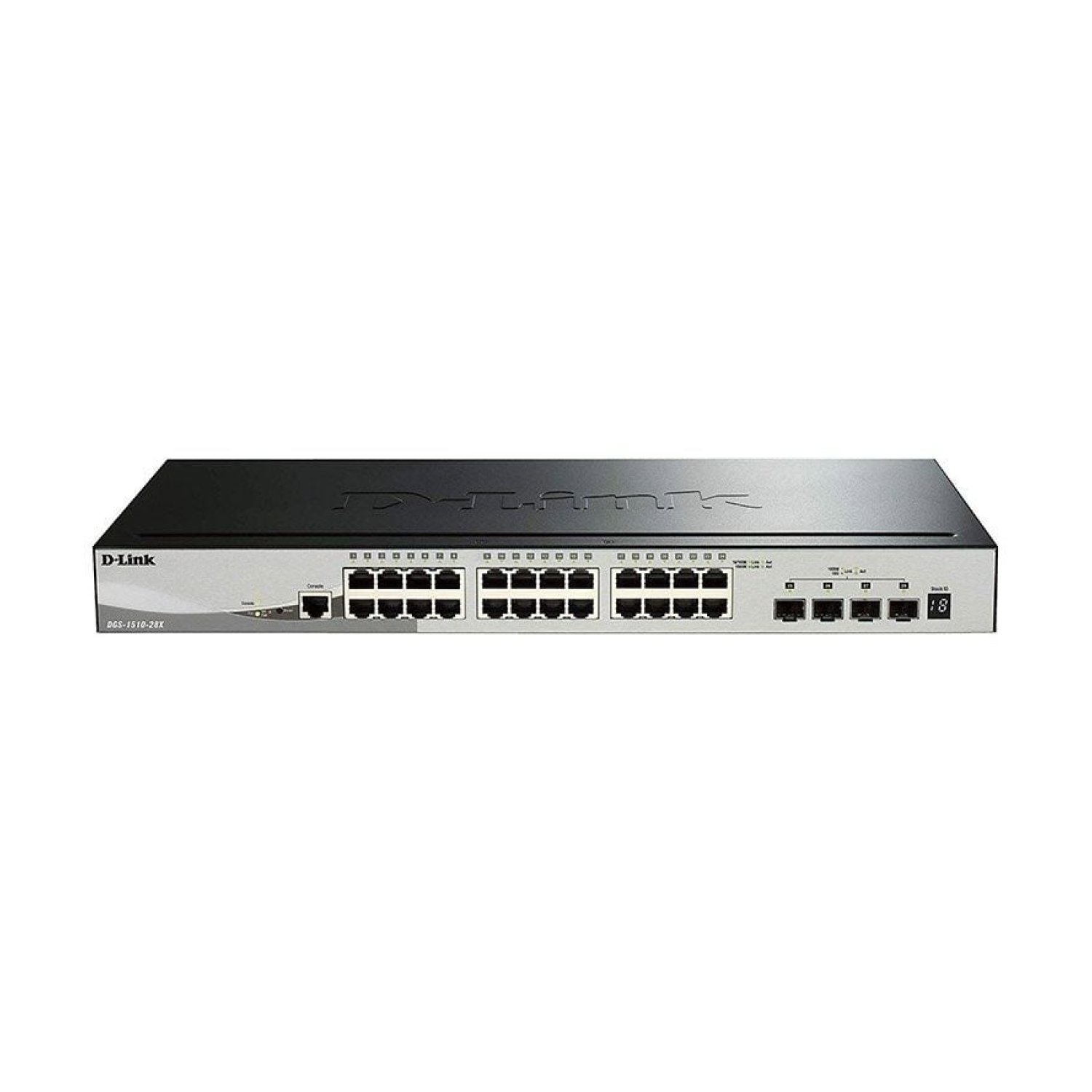 D-Link SmartPro DGS-1510-28X · Switch 28 Puertos · Gigabit RJ-45 · 4 SFP