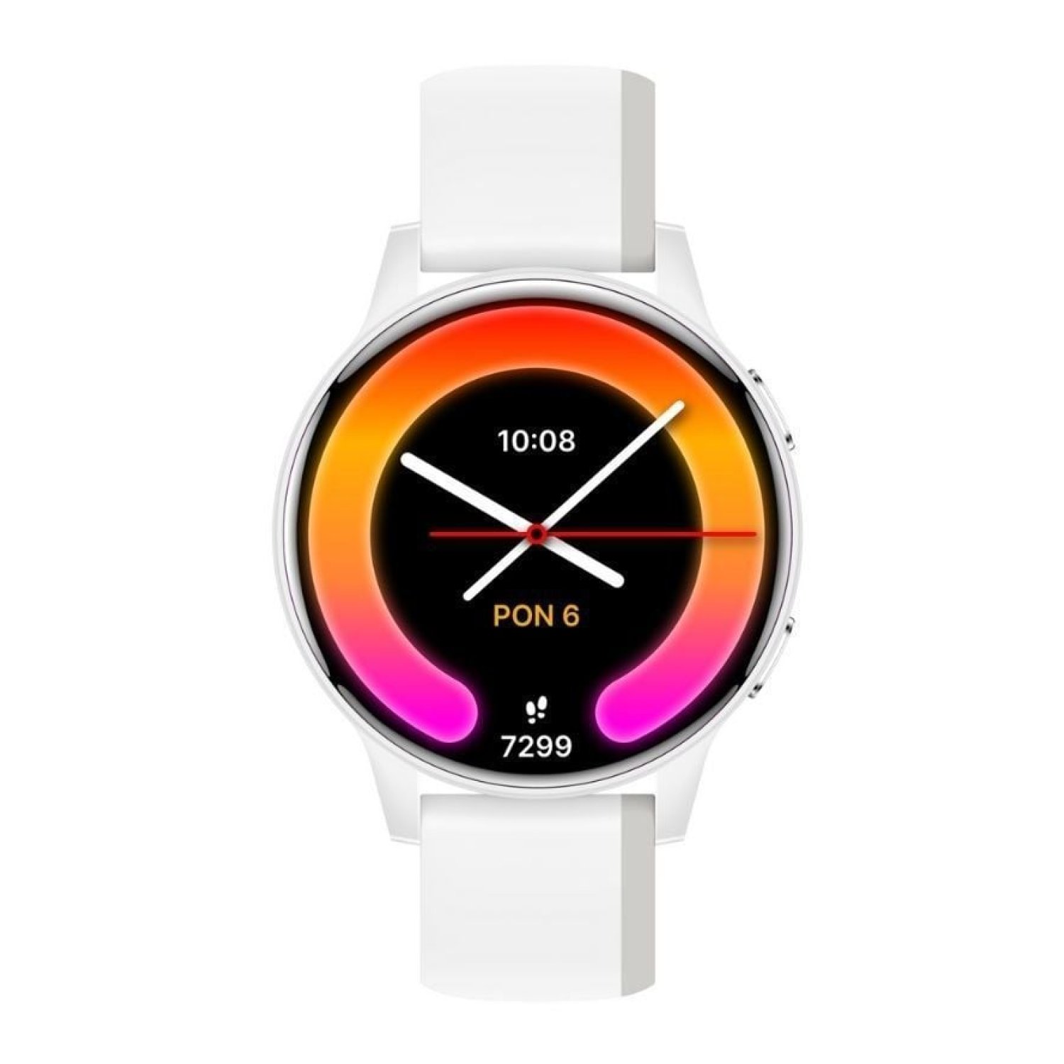 Forever Smartwatch iGo Watch 4 · Notificaciones · Frecuencia Cardíaca · Blanco