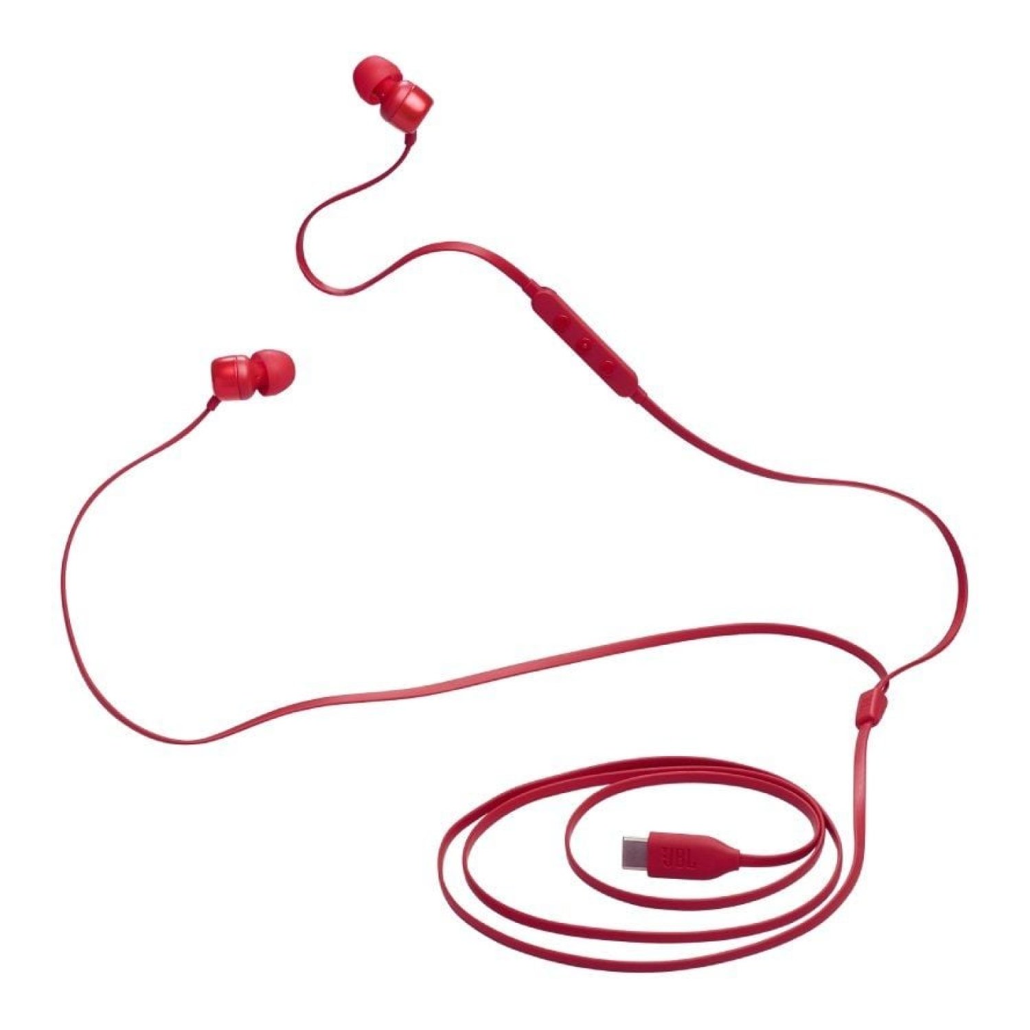 JBL Tune 310C · Auriculares Intrauditivos · Micrófono · Rojos
