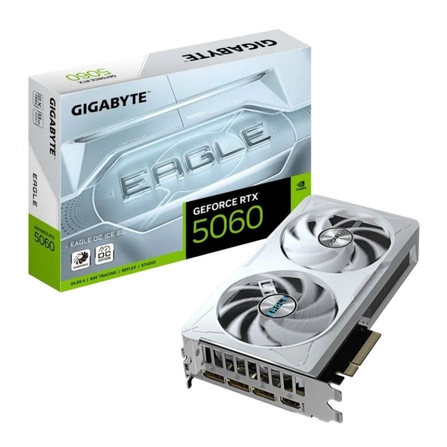 Gigabyte GeForce RTX 5060 Eagle OC ICE · 8GB GDDR7 · Refrigeración Avanzada