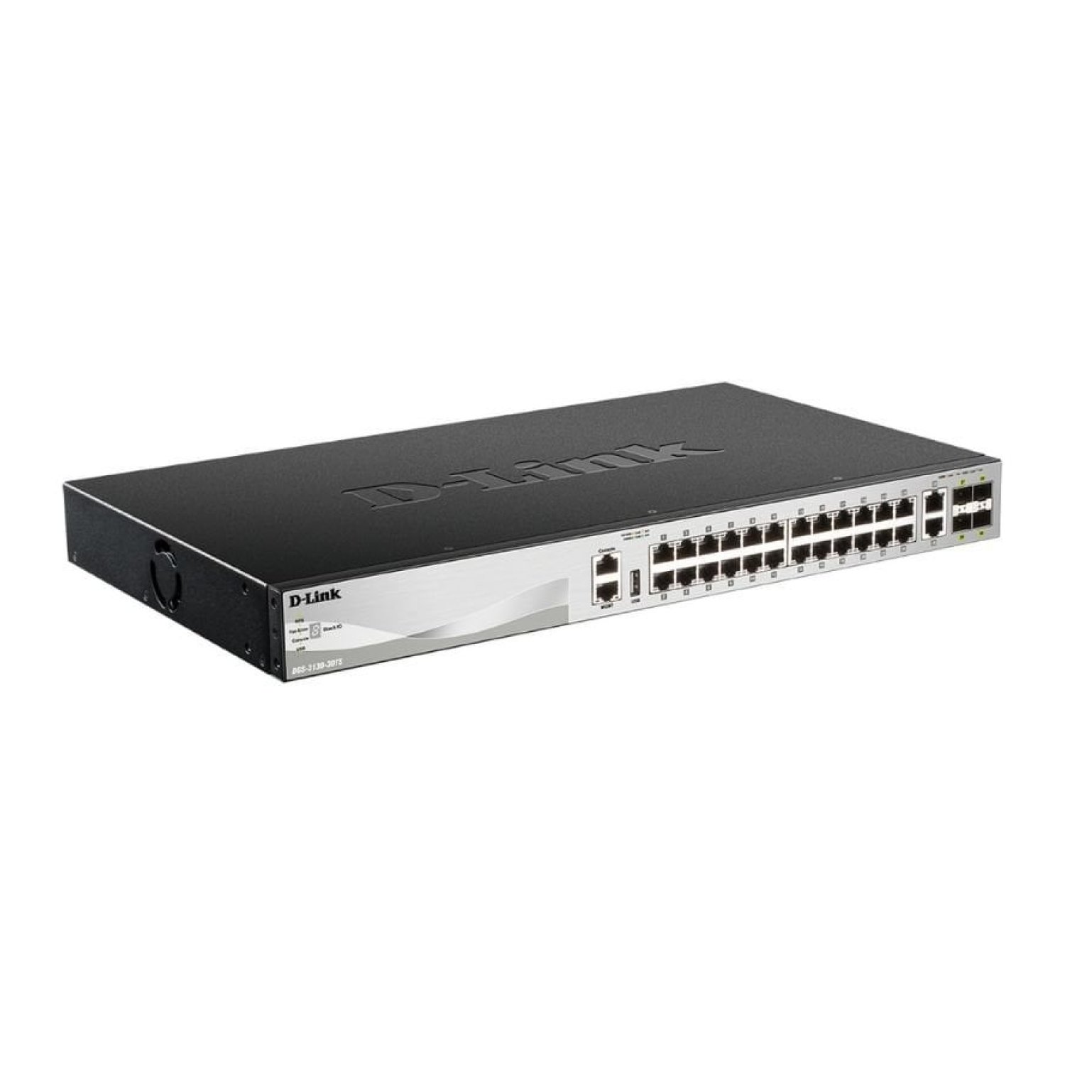 D-Link DGS-3130-30TS · Switch Gestionable · 24 Puertos Gigabit · SFP