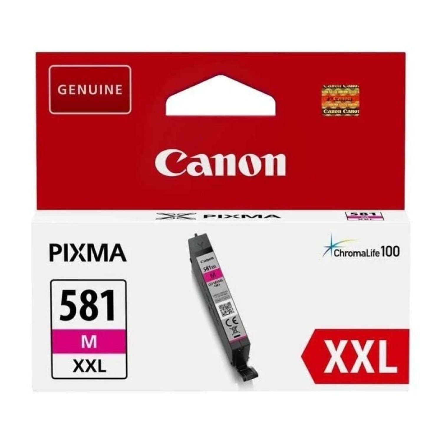 Canon CLI-581XXL · Cartucho Tinta Original · Alta Capacidad · Magenta