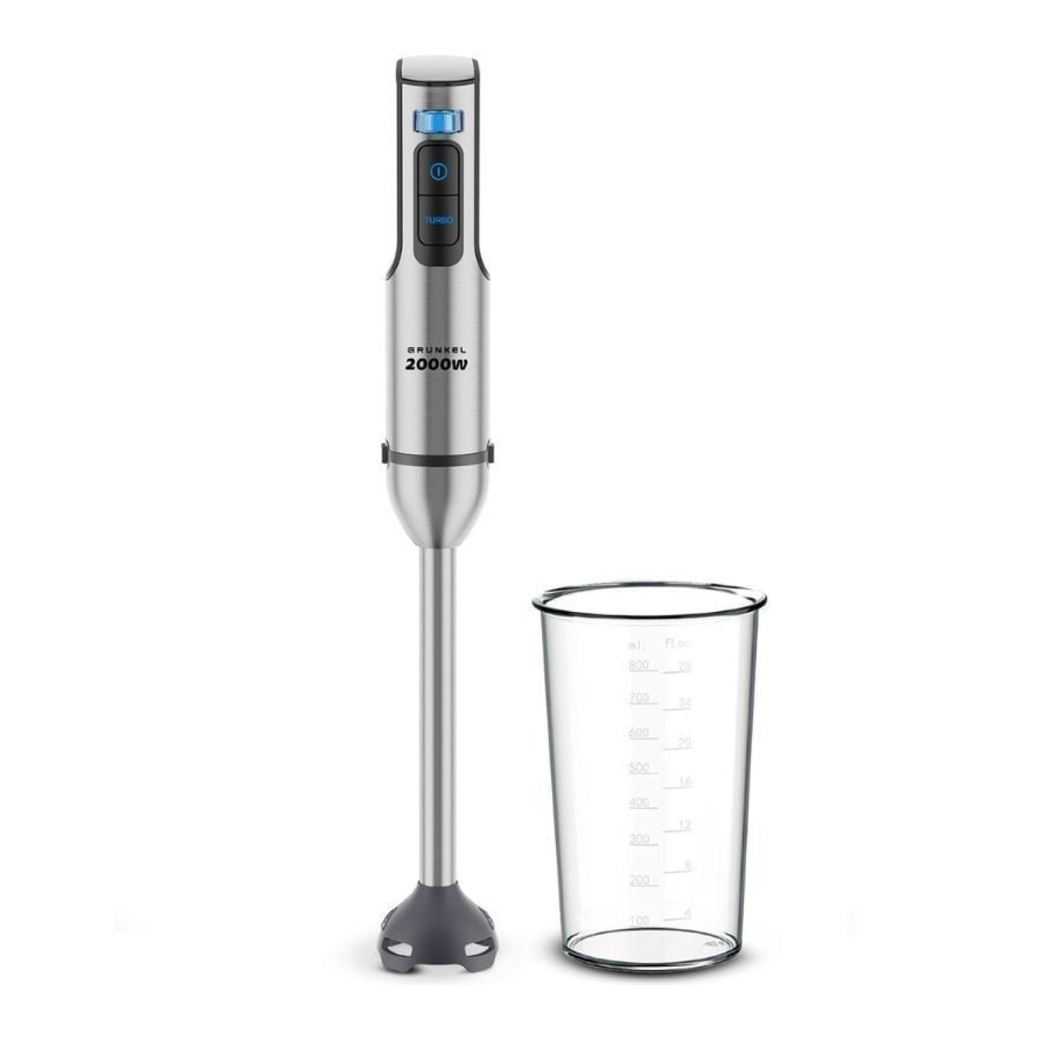 Grunkel BM-2000EXTREME · Batidora de Mano · 2000W · Capacidad 0,8L