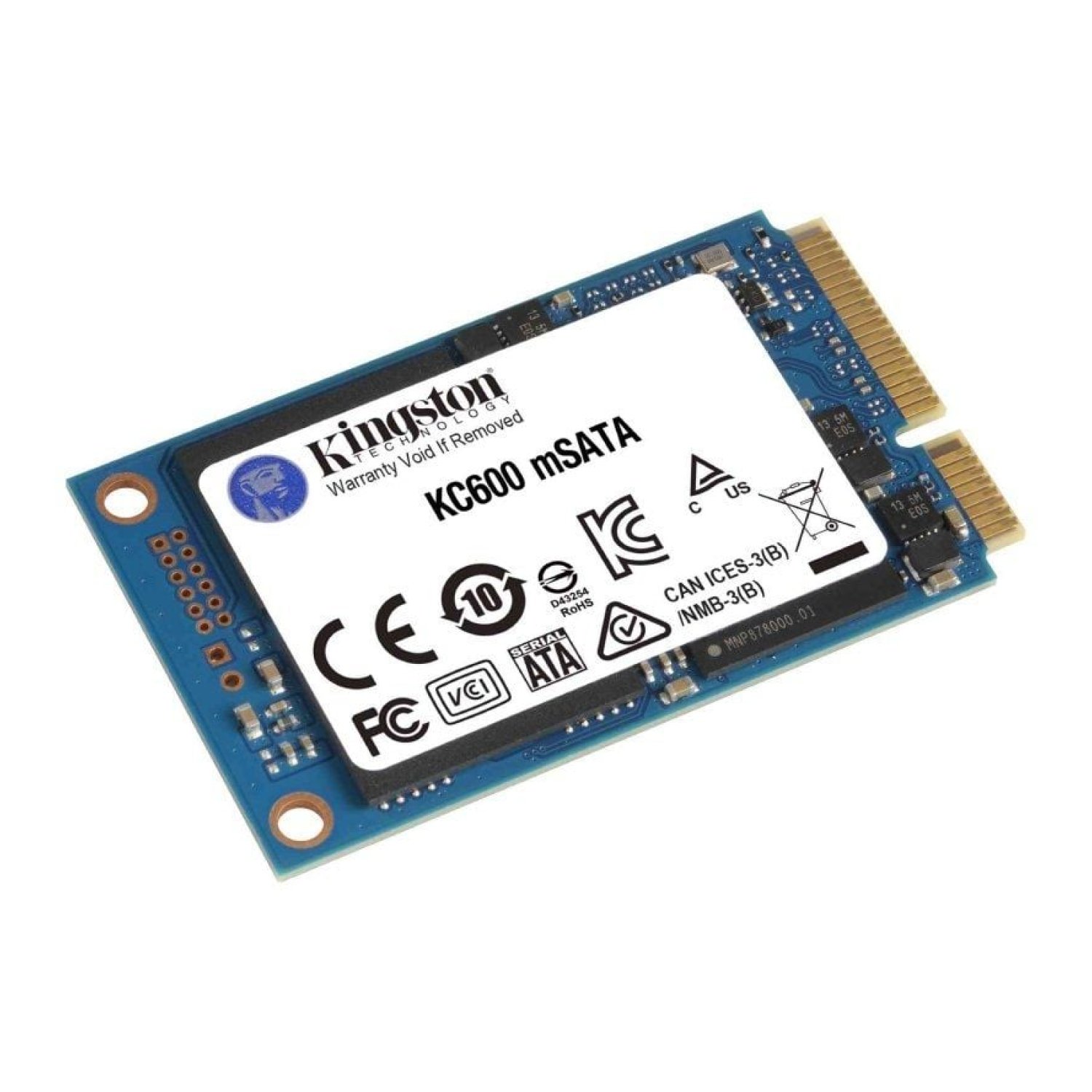 Kingston KC600 · SSD mSATA · 1TB · Full Capacity