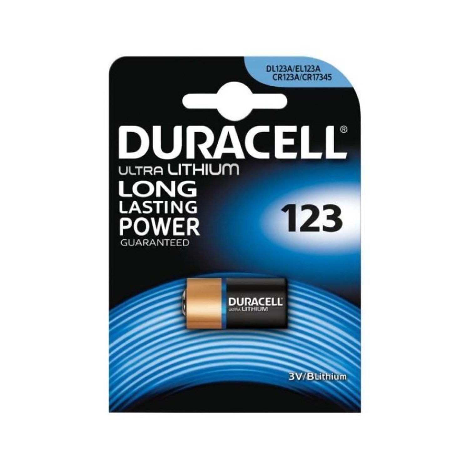 Duracell Ultra M3 · Pila 3V · DL123