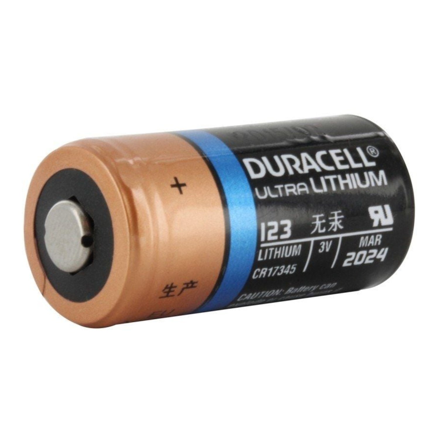 Duracell Ultra M3 · Pila 3V · DL123