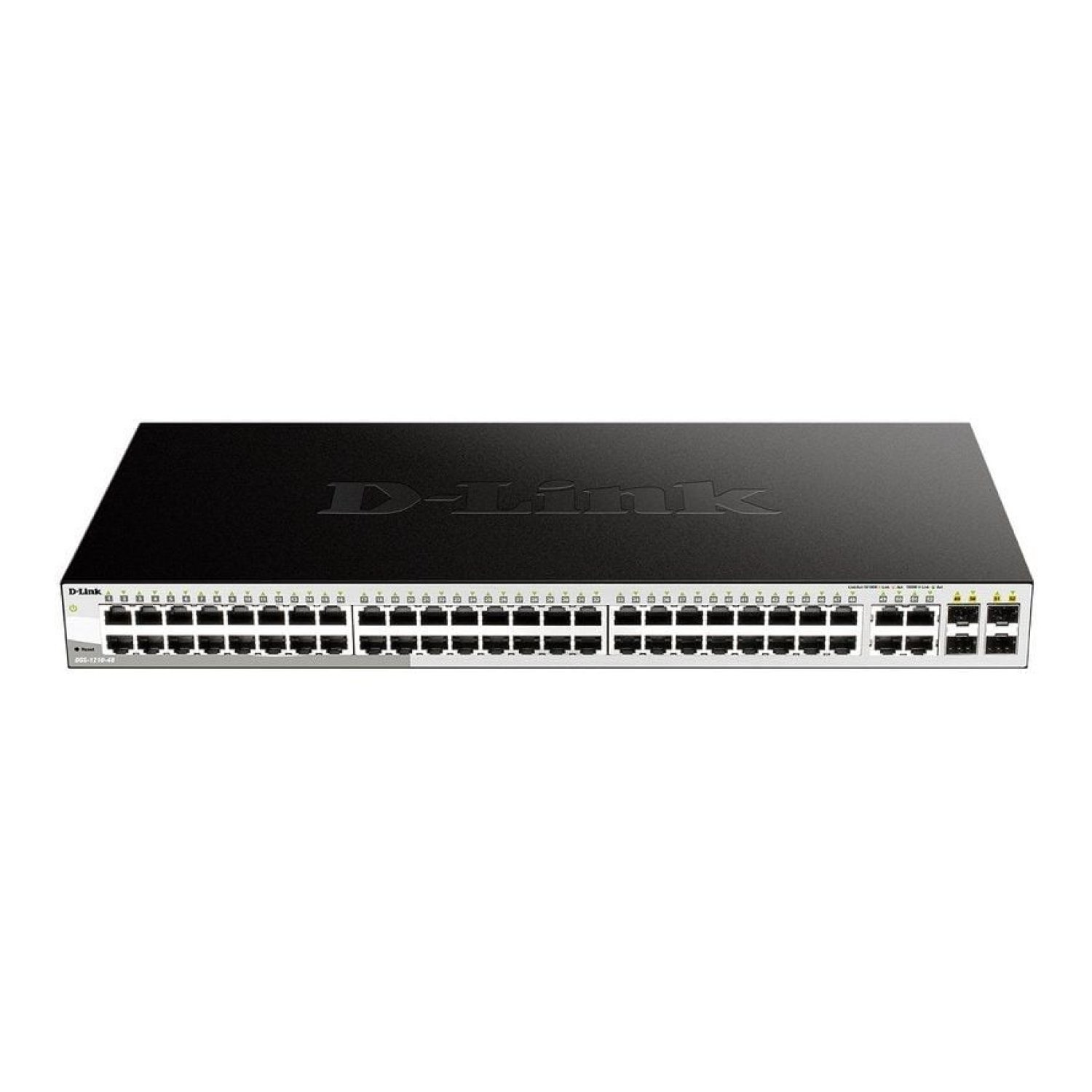 D-Link DGS-1210-48 · Switch Gestionado · 48 Puertos Gigabit · RJ-45 10/100/1000 · SFP