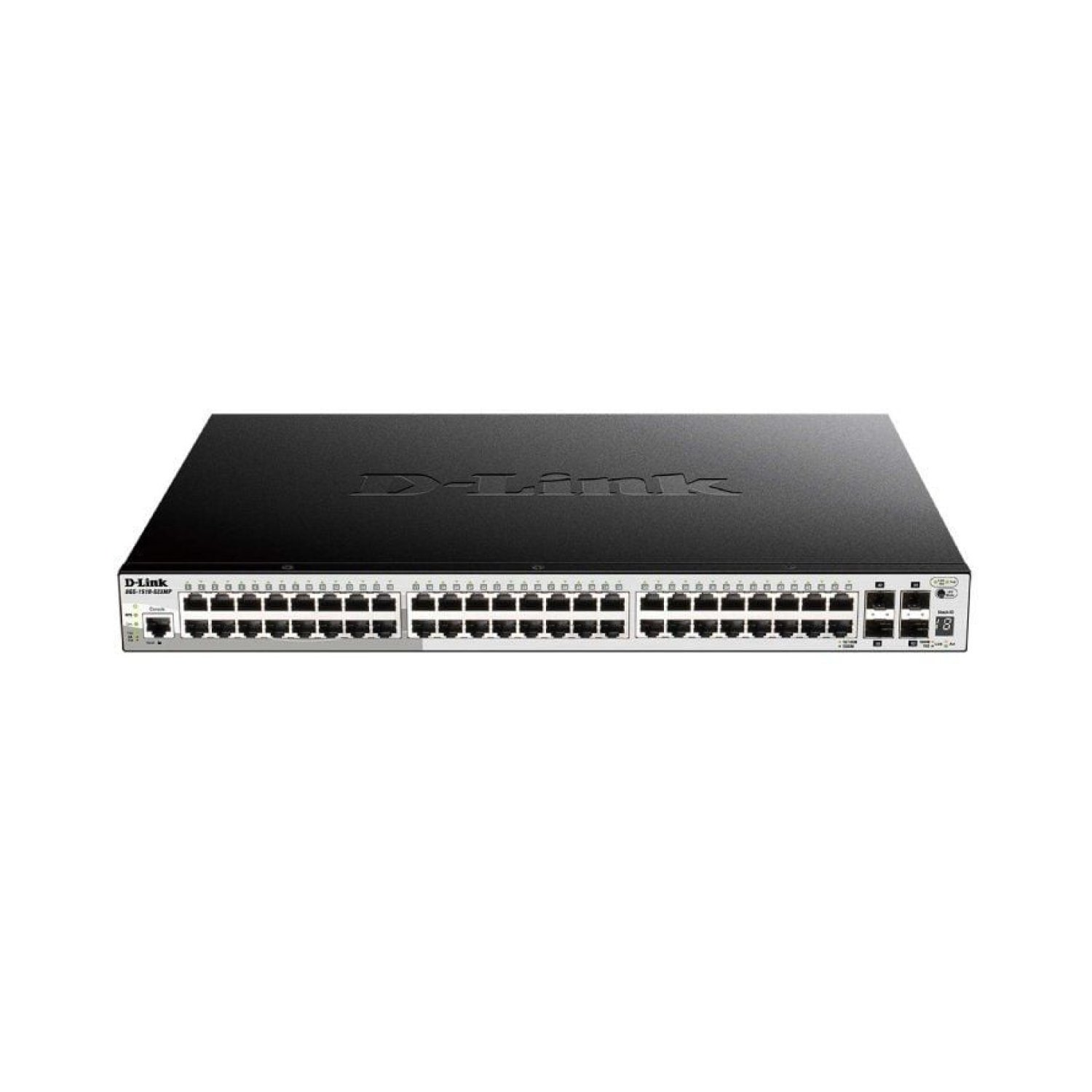 D-Link DGS-1510-52XMP · Switch Gestionado · 52 Puertos Gigabit · PoE · SFP