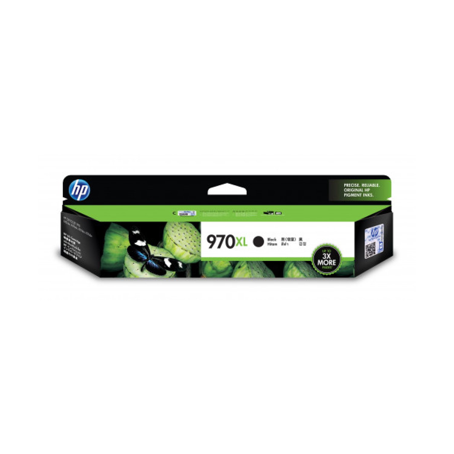 HP Cartucho Tinta 970 XL · Negro · Alta Capacidad