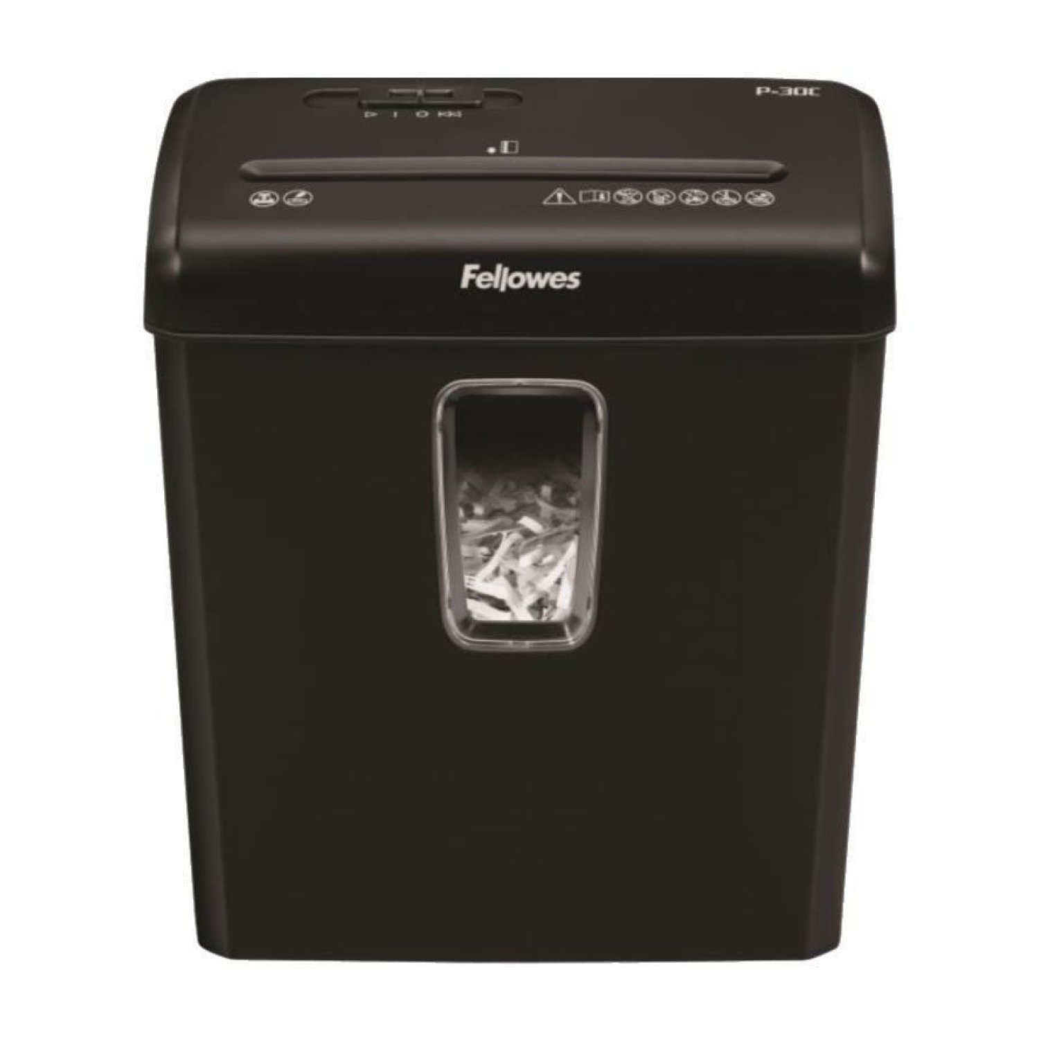 Fellowes P-30C · Destructora de Partículas · Corte 4x34mm · Negra