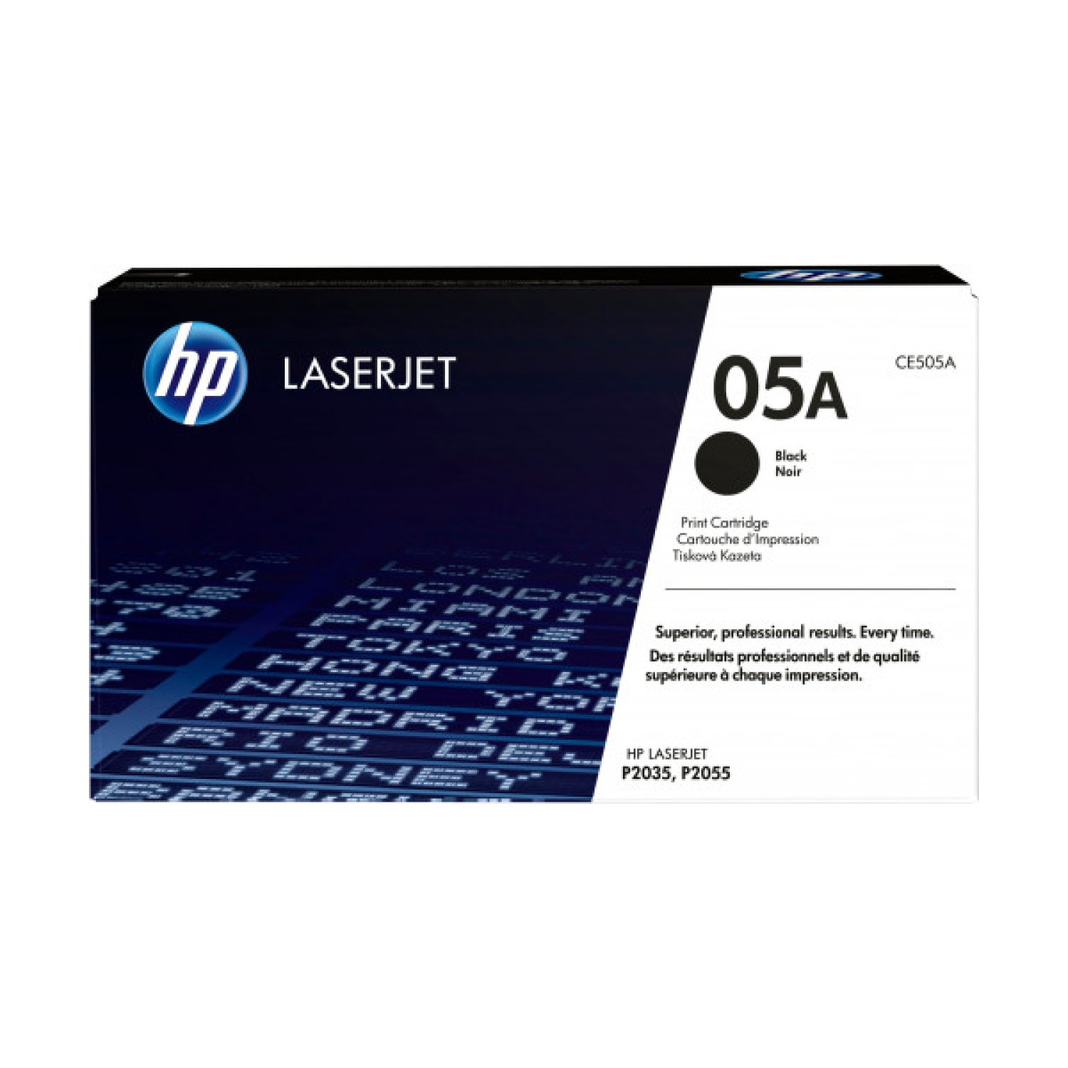 HP Tóner Original nº05A · Negro · Alto Rendimiento