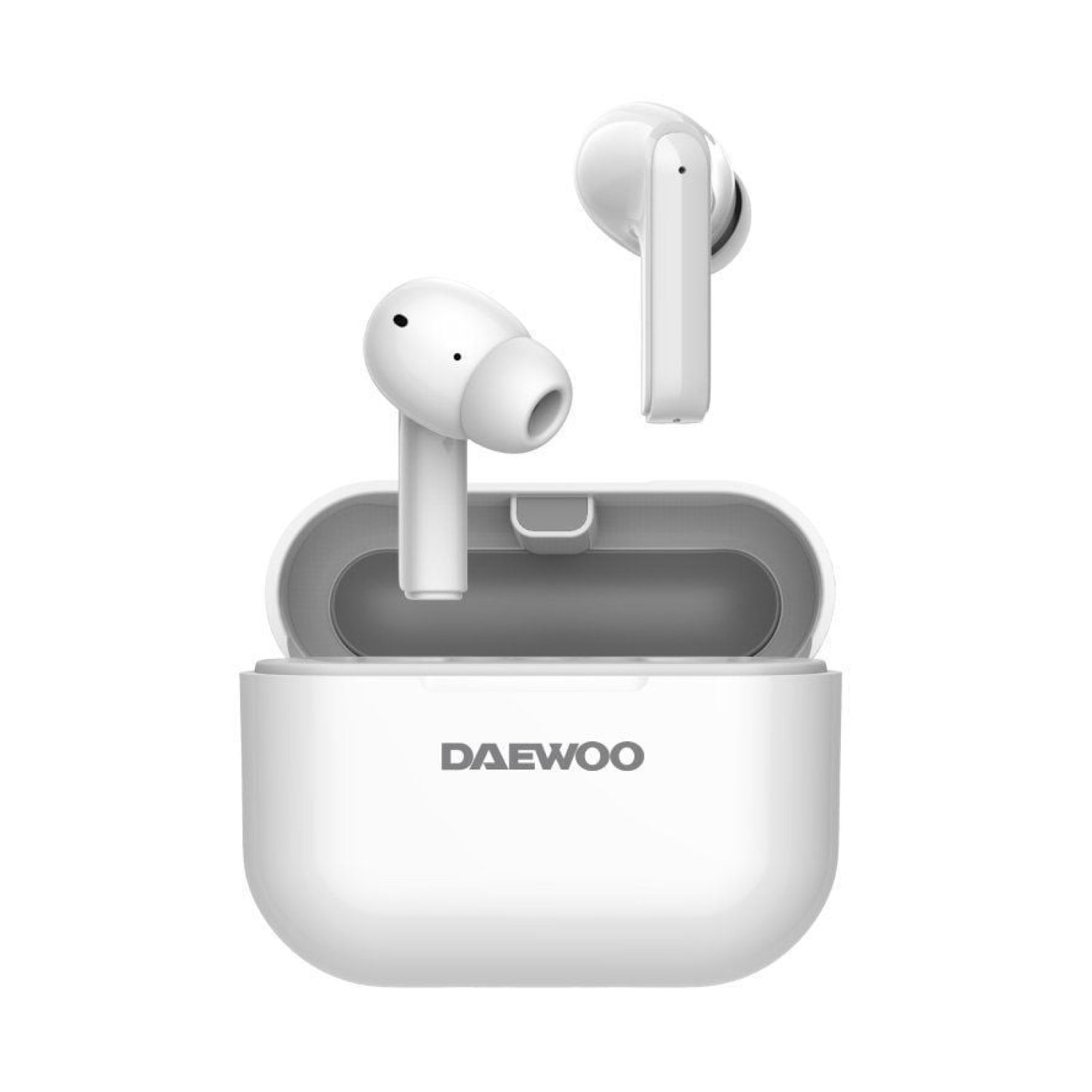 Daewoo DW2005 · Auriculares Bluetooth · Estuche de Carga · 6h Autonomía · Blancos
