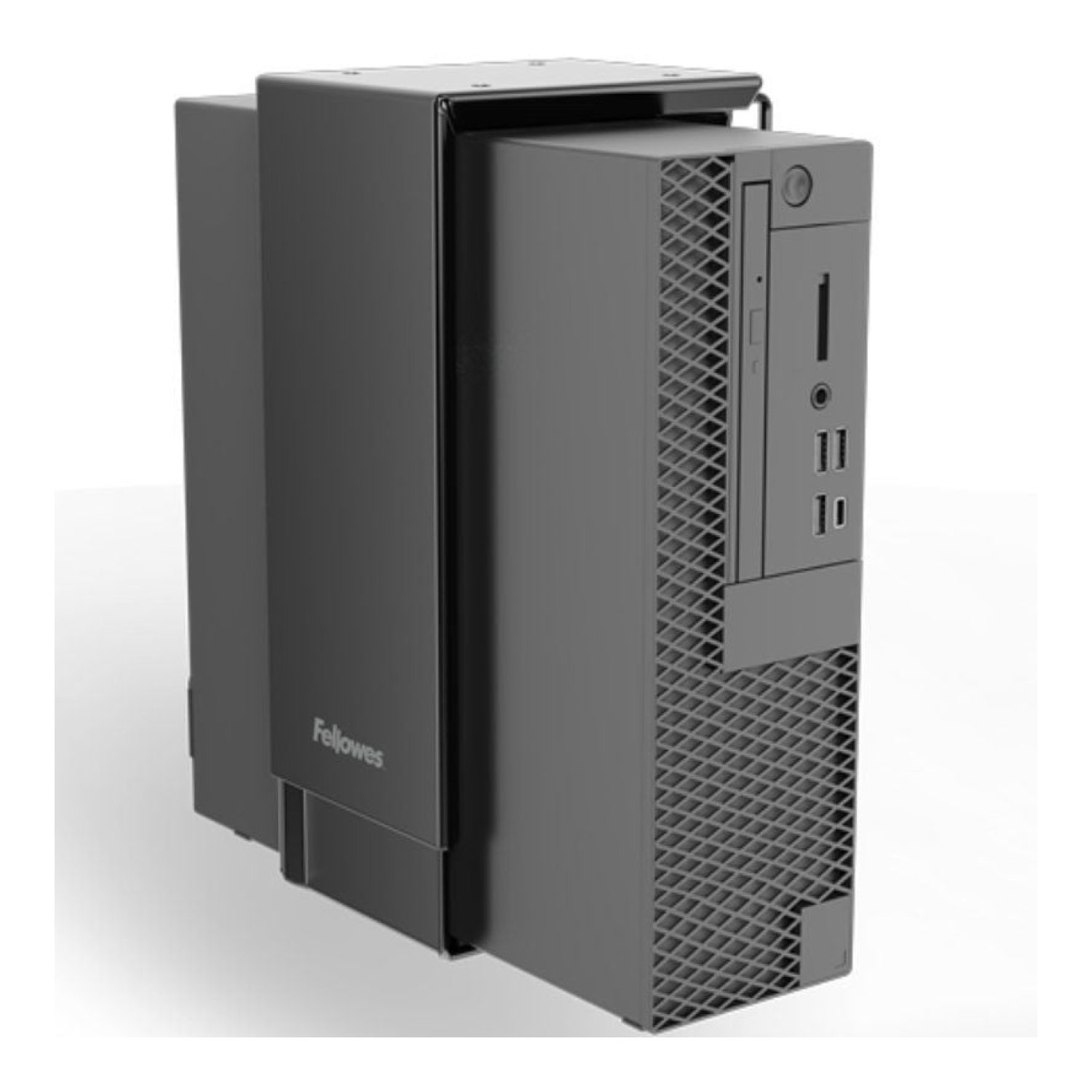 Fellowes Soporte Bajo Mesa · Capacidad 15kg · Ajustable