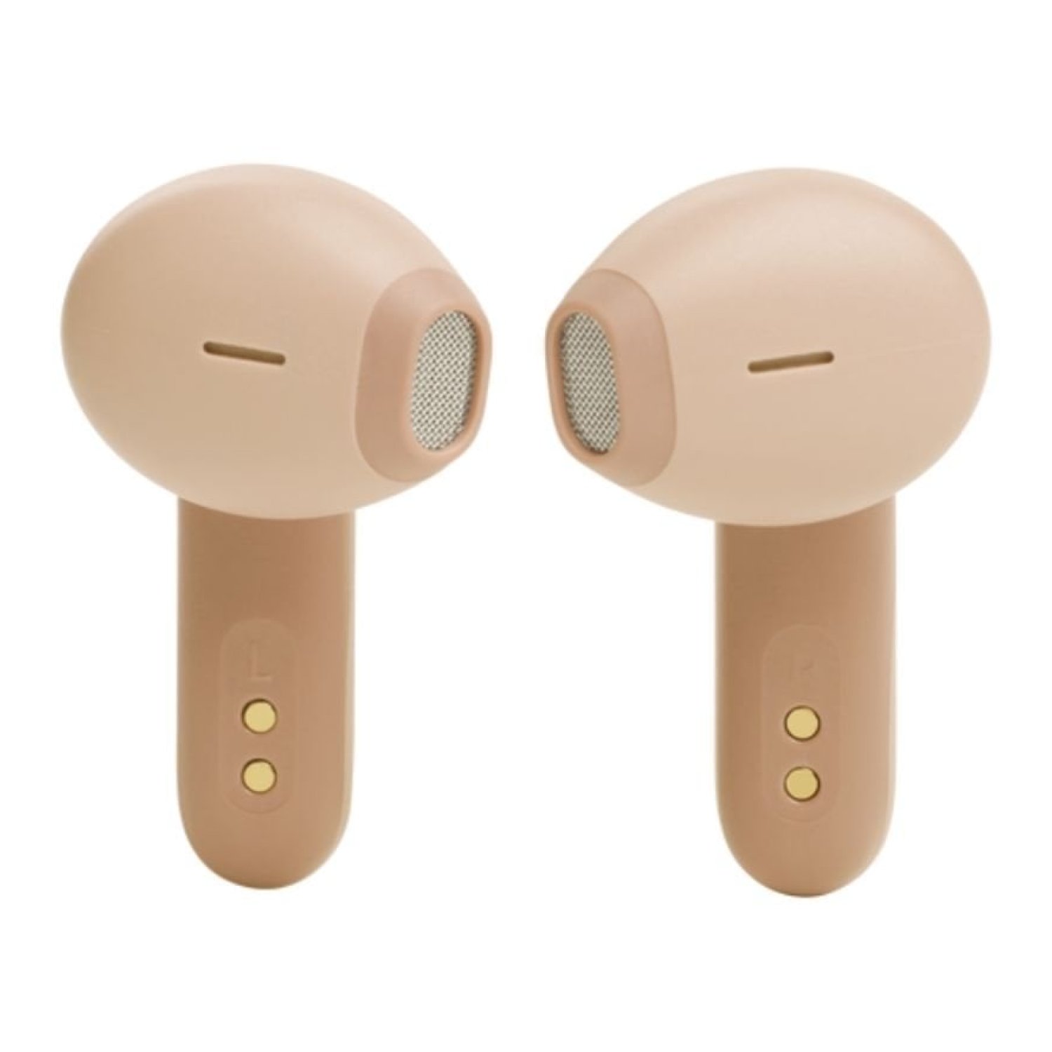 JBL Vibe Flex · Auriculares Bluetooth · 8h Autonomía · Estuche Carga · Beige