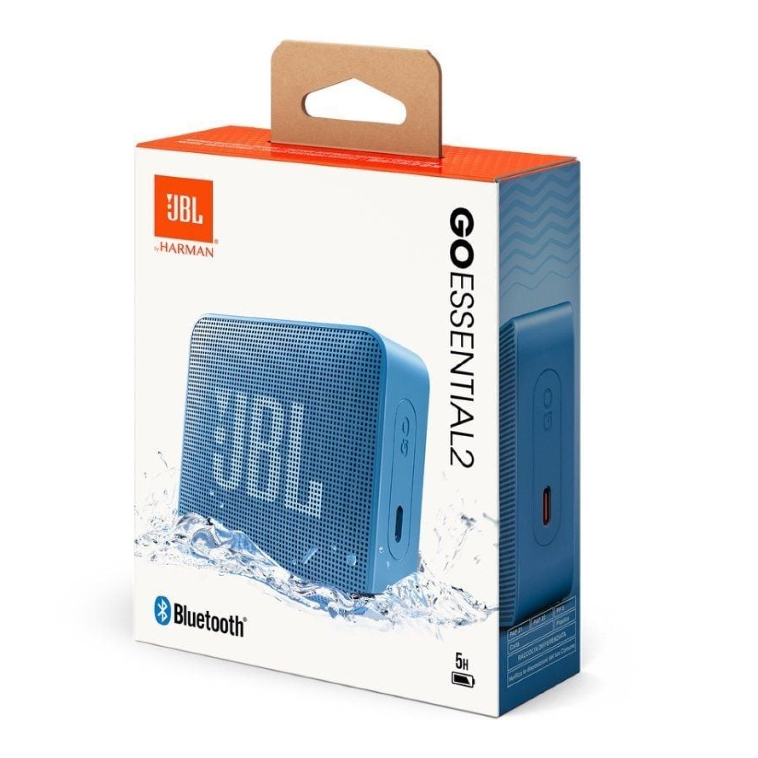 JBL GO Essential 2 · Altavoz Bluetooth · 3,1W · Azul