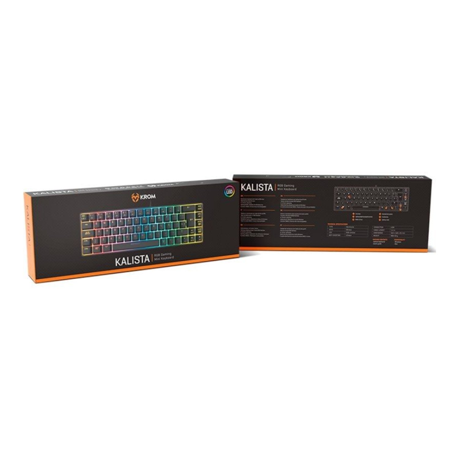 Teclado Gaming Krom Kalista