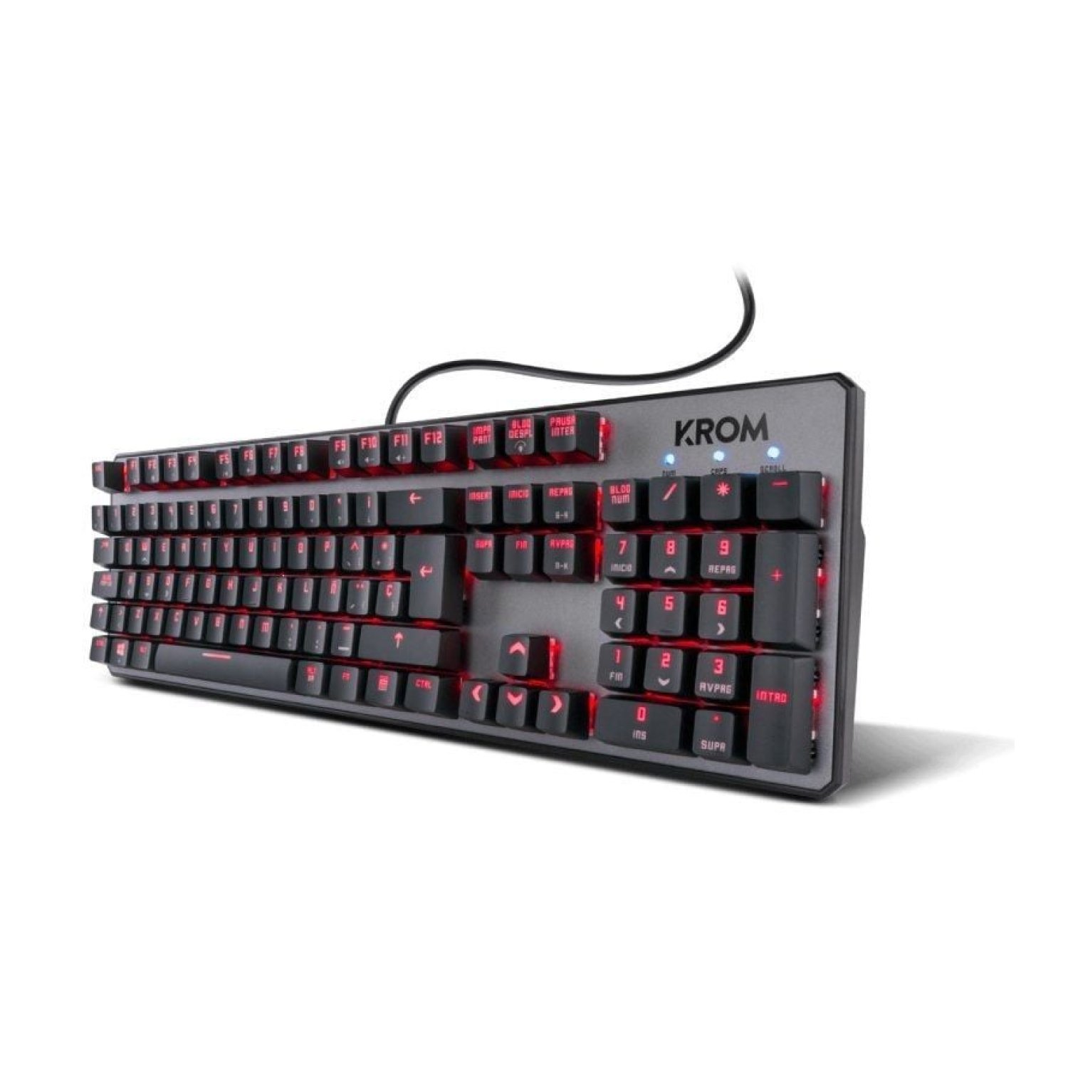 Krom Kernel · Teclado Gaming Mecánico · RGB · Switches Mecánicos