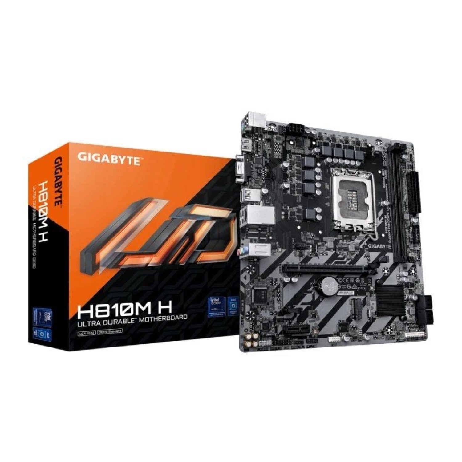 Gigabyte H810M-H · Socket LGA1851 · DDR5 · PCIe 4.0 · Micro ATX