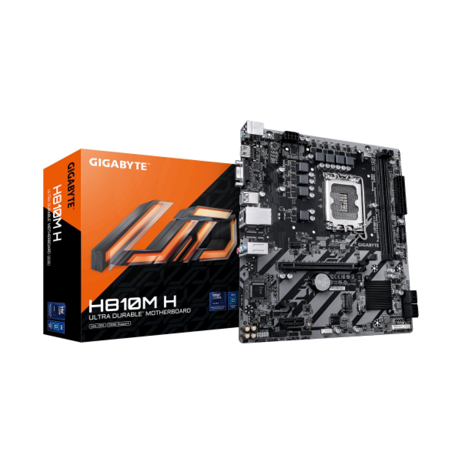 Gigabyte H810M-H · Socket LGA1851 · DDR5 · PCIe 4.0 · Micro ATX