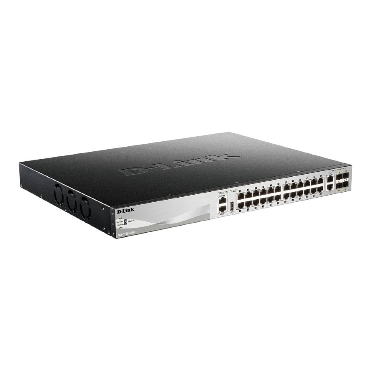 D-Link DGS-3130-30TS · 26 Puertos Gigabit · RJ-45 10/100/1000 · SFP