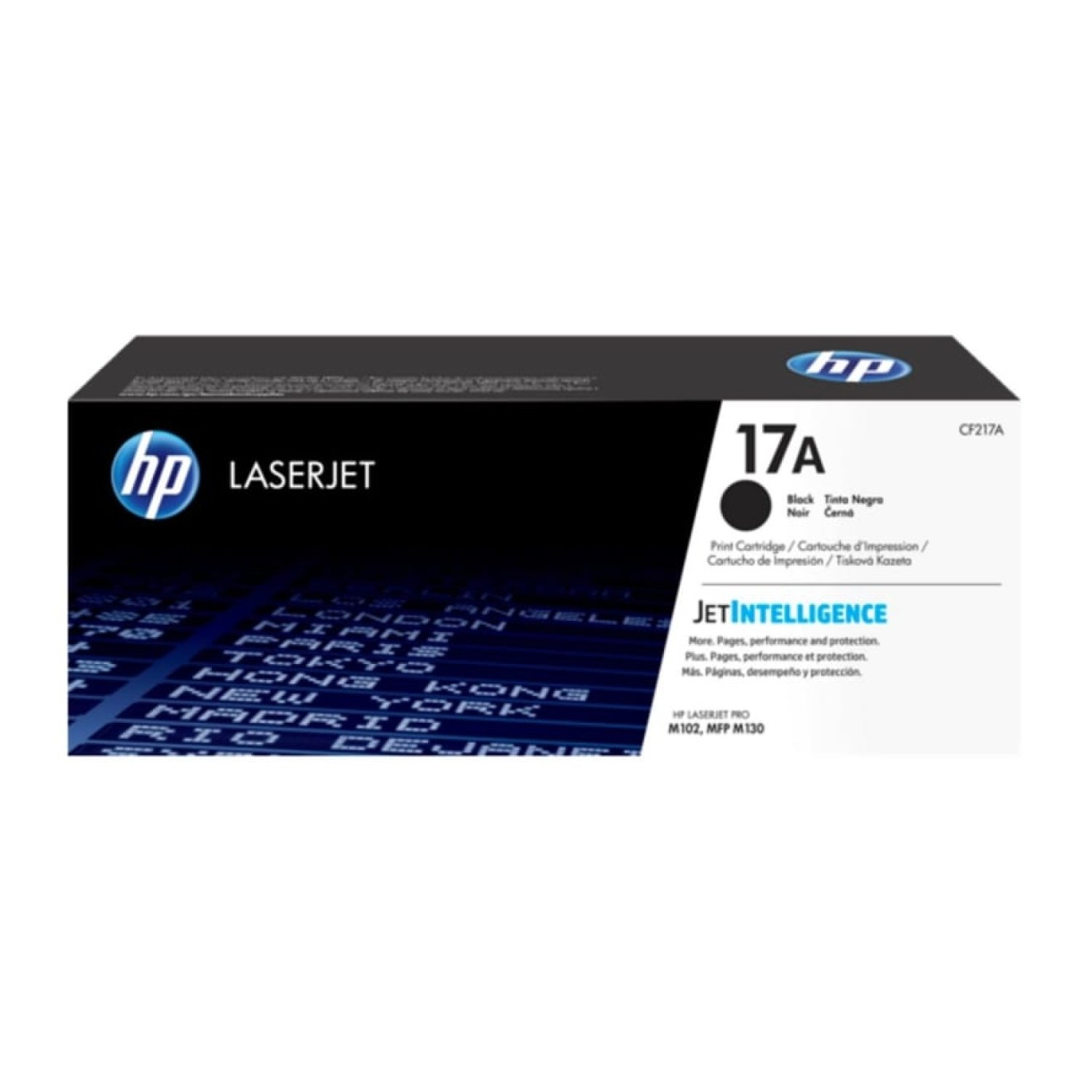 HP Tóner Original nº17A · Negro