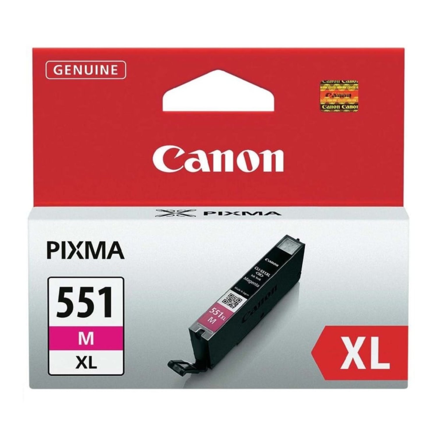 Canon CLI-551M XL · Cartucho Tinta Original · Magenta · Alta Capacidad