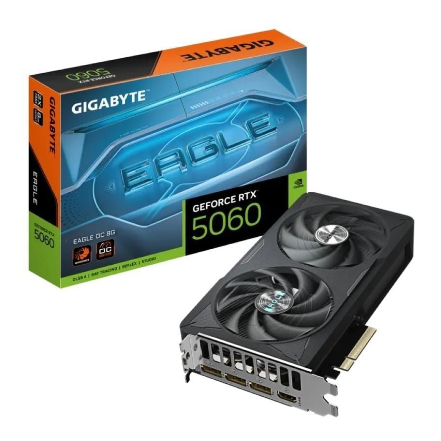 Gigabyte GeForce RTX 5060 Eagle OC · 8GB GDDR7 · Tarjeta Gráfica