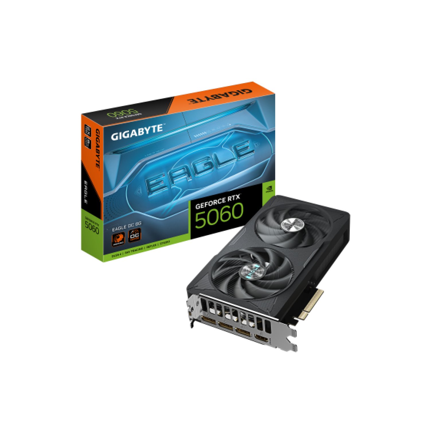 Gigabyte GeForce RTX 5060 Eagle OC · 8GB GDDR7 · Tarjeta Gráfica