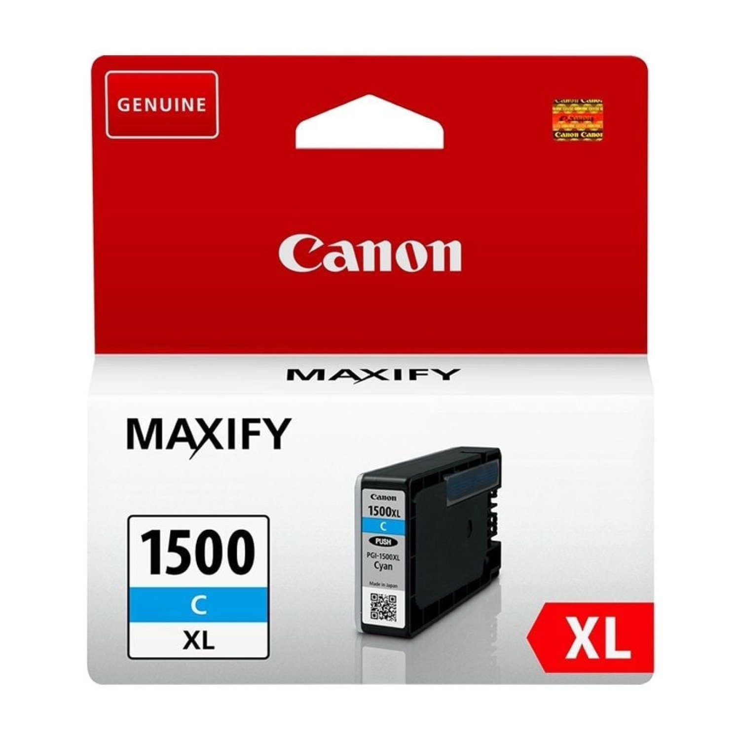 Cartucho de Tinta Original Canon PGI-1500XL Alta Capacidad/ Cian