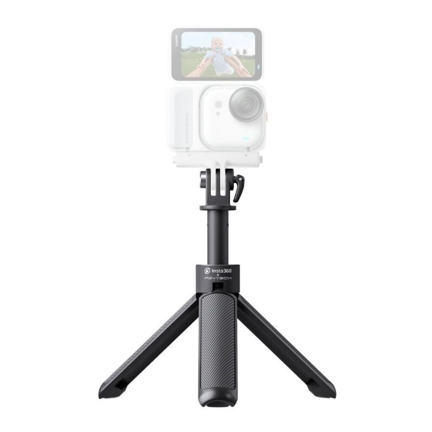 Insta360 · Palo Selfie + Trípode 2 en 1 · Mini Trípode Portátil