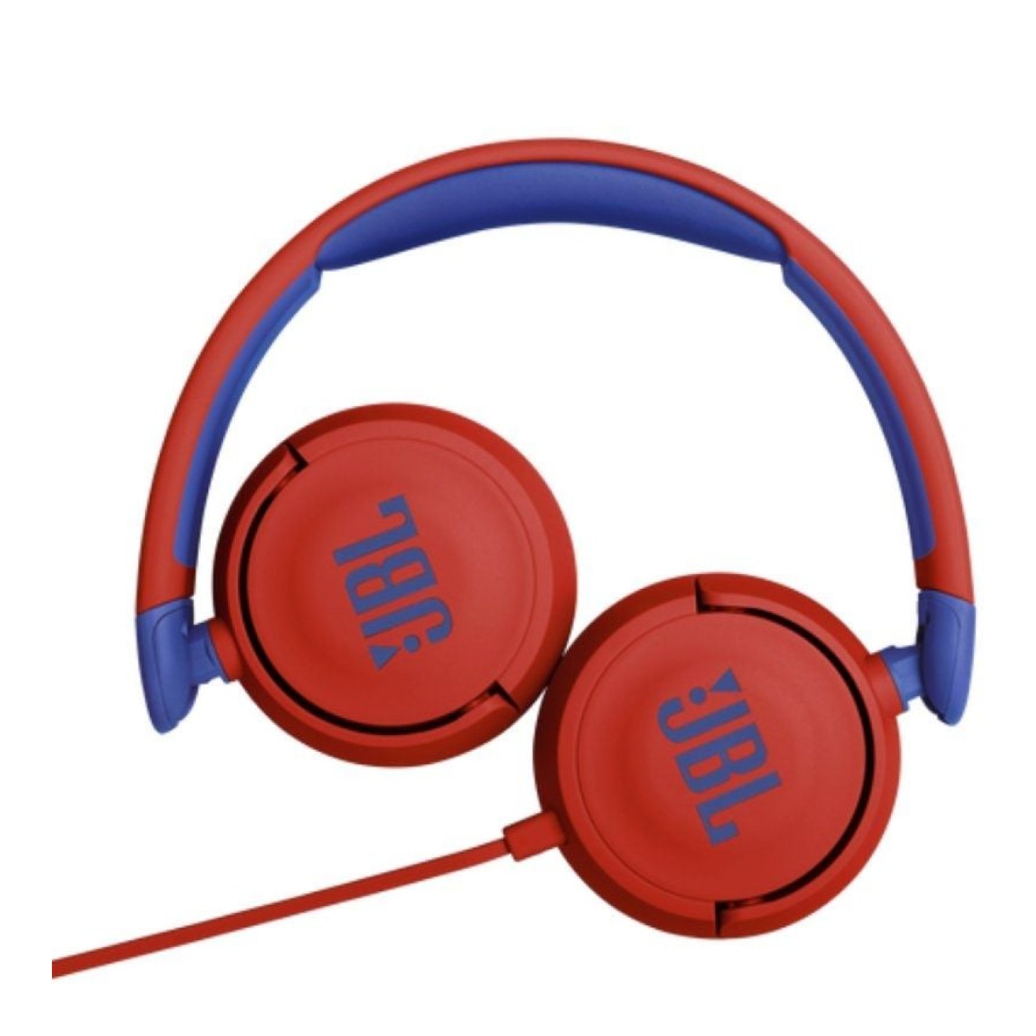 JBL JR310 · Auriculares Infantiles · Micrófono · Jack 3.5 · Rojo y Azul