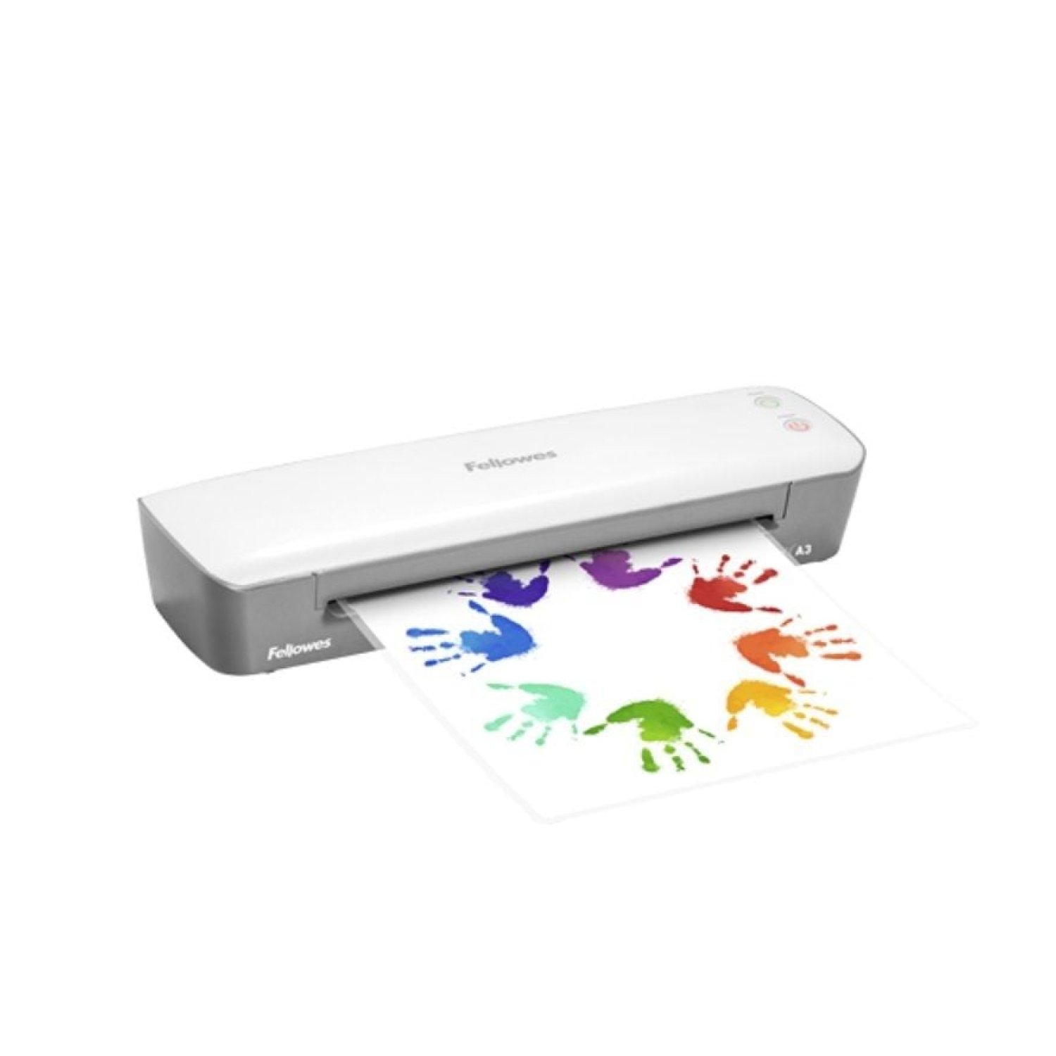 Fellowes Ion · Plastificadora A3 · 125 Micras · Blanca y Gris