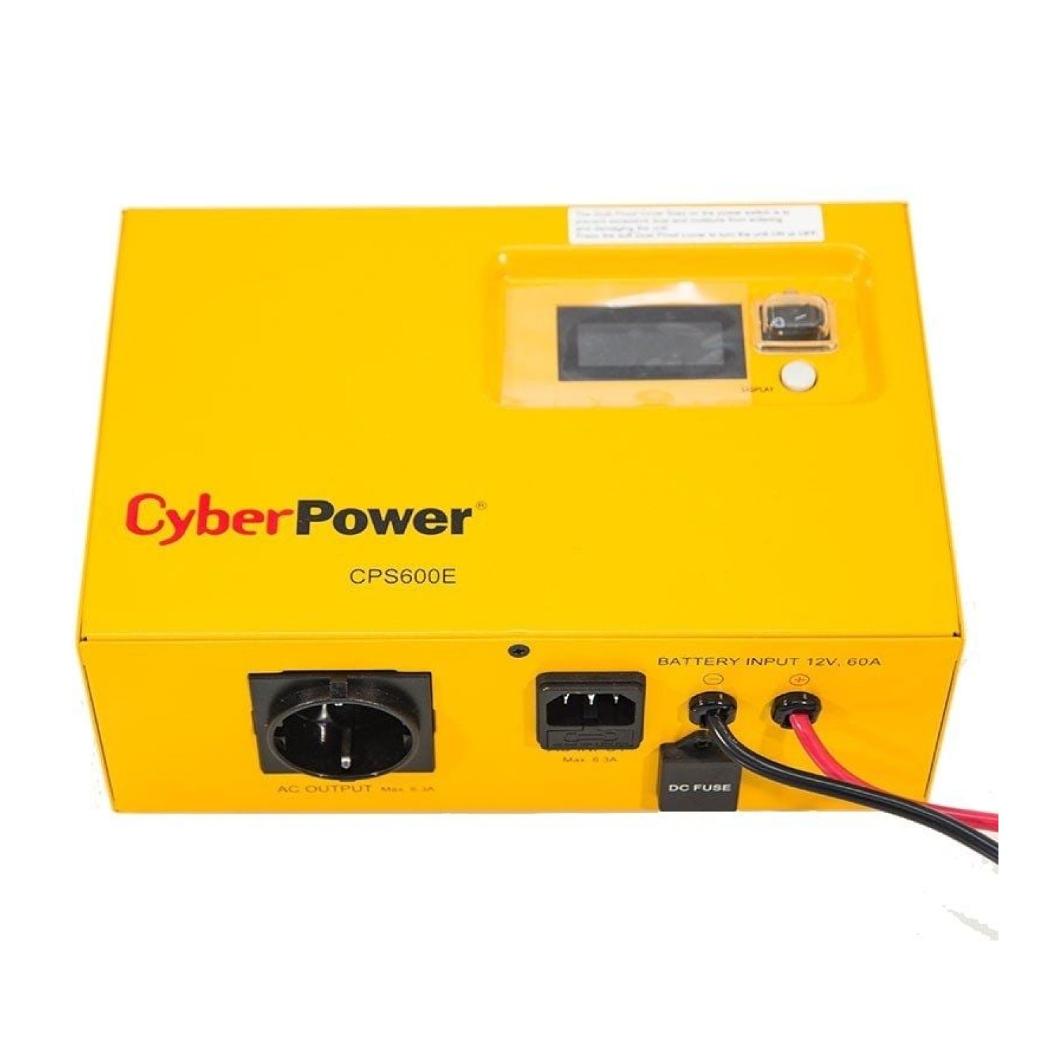 Cyberpower CPS600E · Inversor 600VA · 420W · Schuko