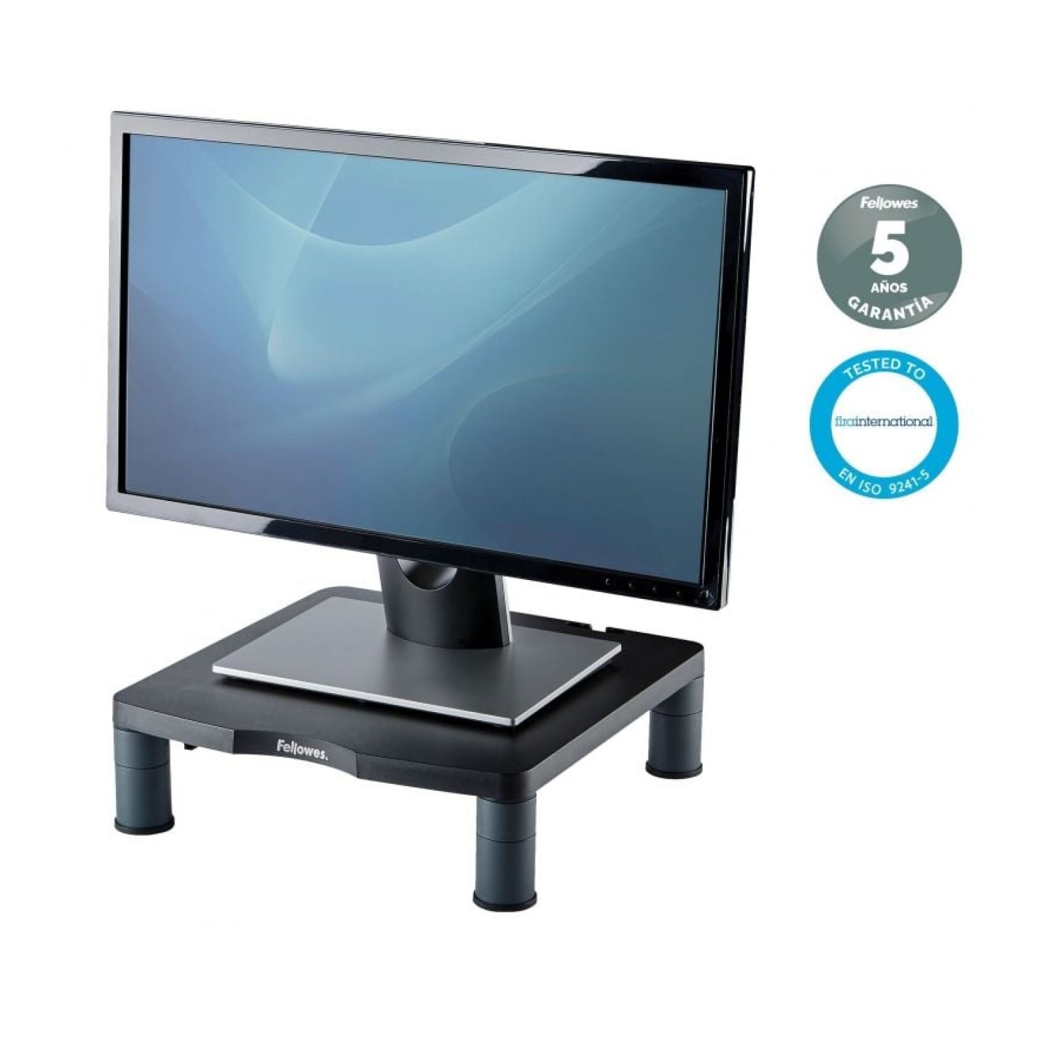 Fellowes Soporte para Monitor · Hasta 27kg · Ajustable