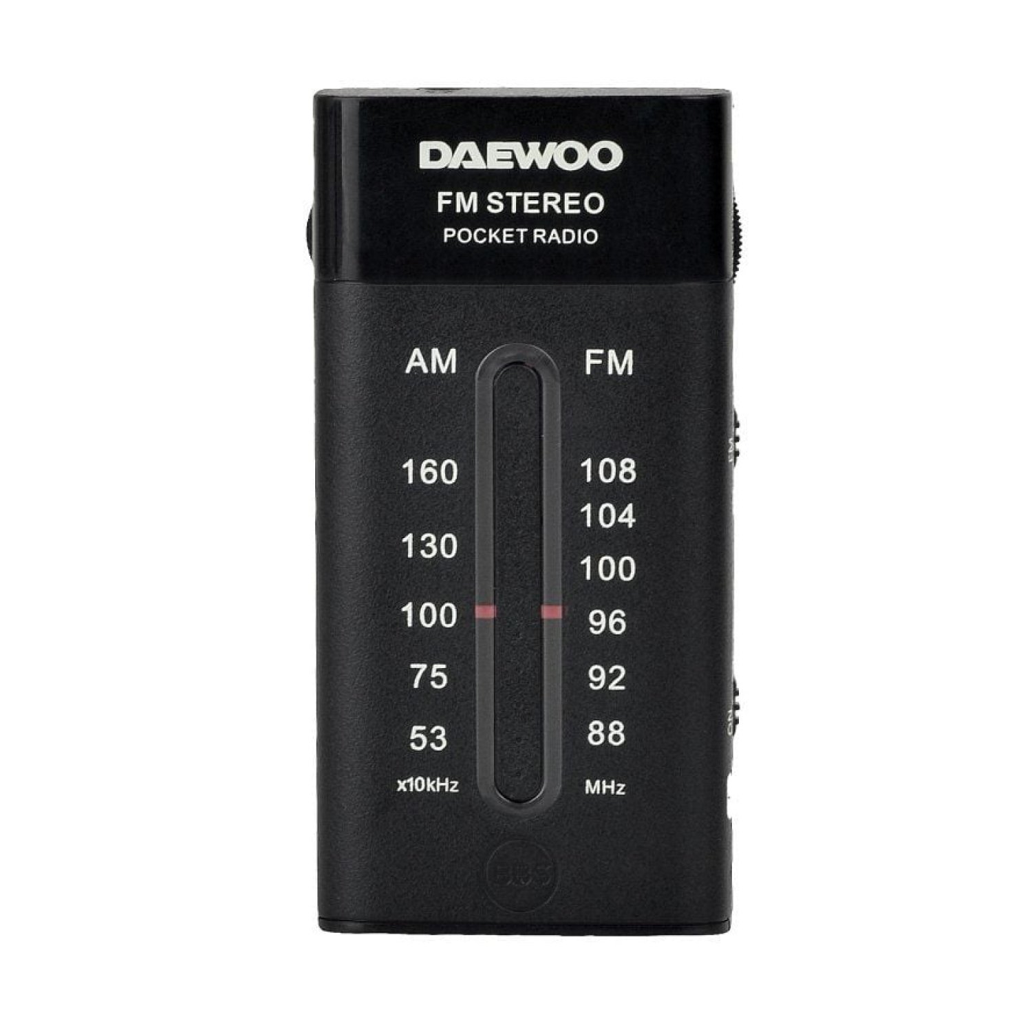 Radio Portátil Daewoo DW1109/ Negra