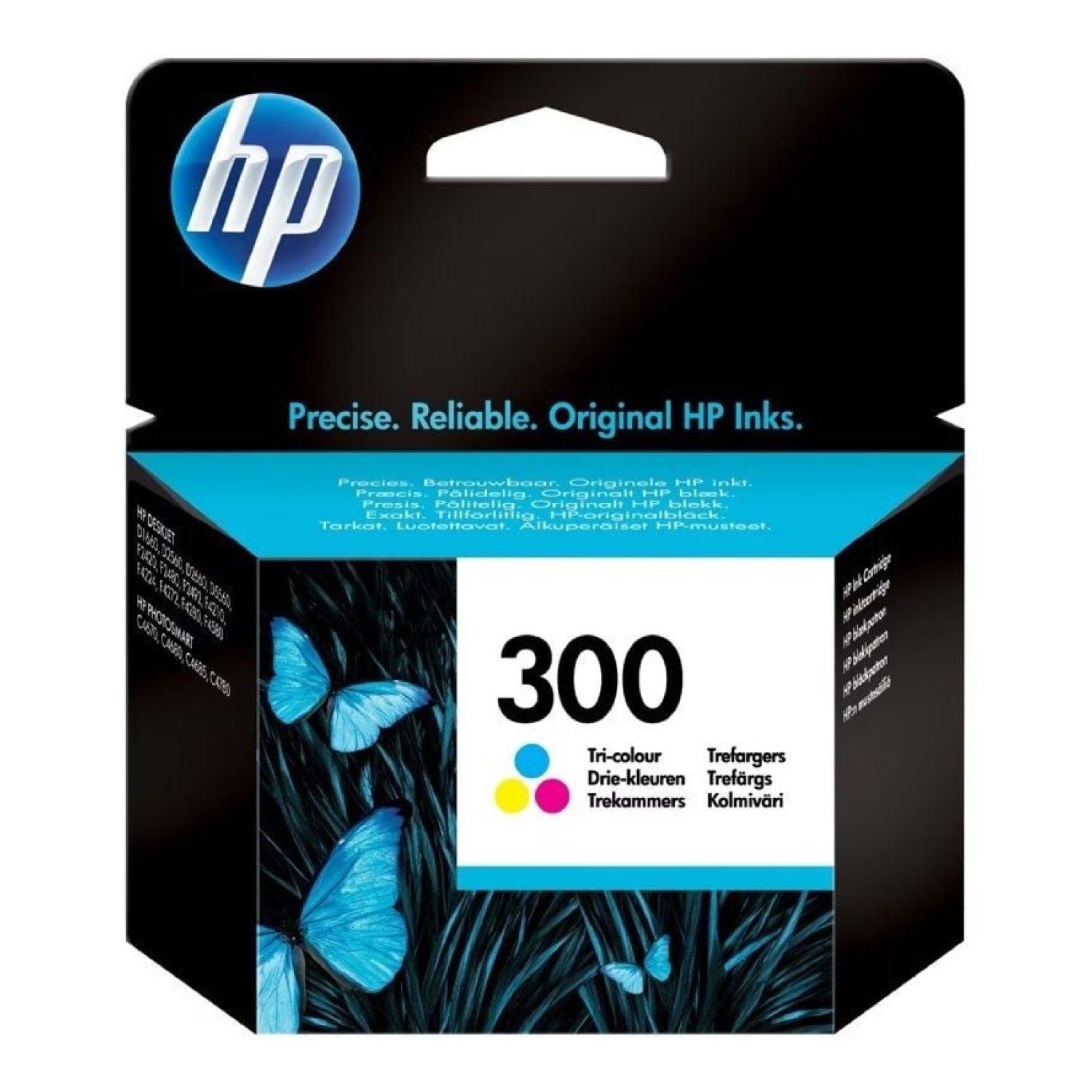 HP Cartucho Tinta nº300 · Tricolor · Original