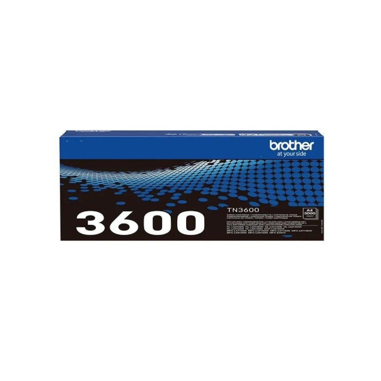 Brother TN3600 · Tóner Original · Negro · Alto Rendimiento