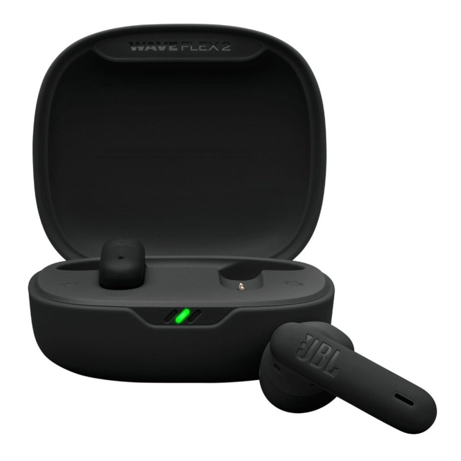 JBL Wave Flex · Auriculares Bluetooth · 10h Autonomía · Estuche de Carga · Negros