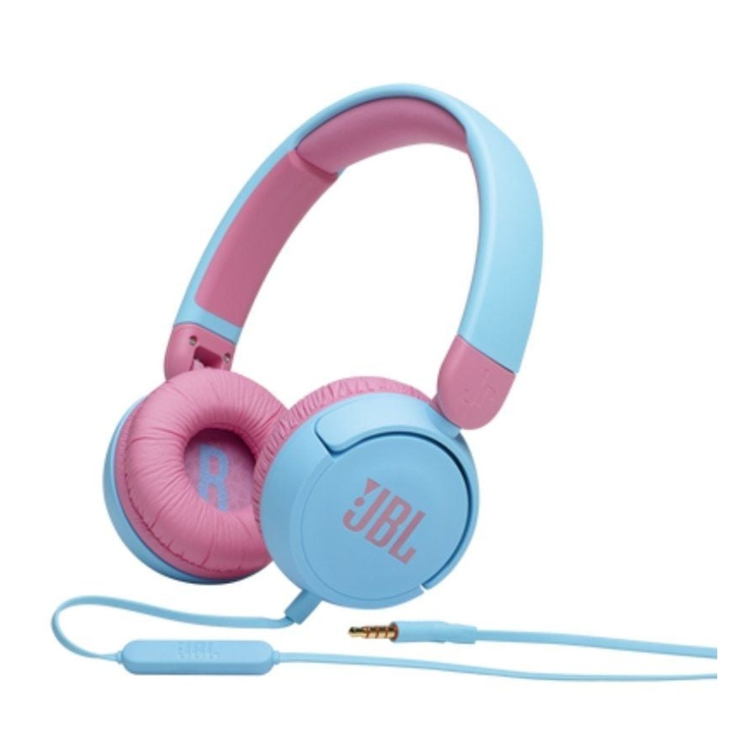 JBL JR310 · Auriculares Infantiles · Micrófono · Jack 3,5mm · Azul y Rosa